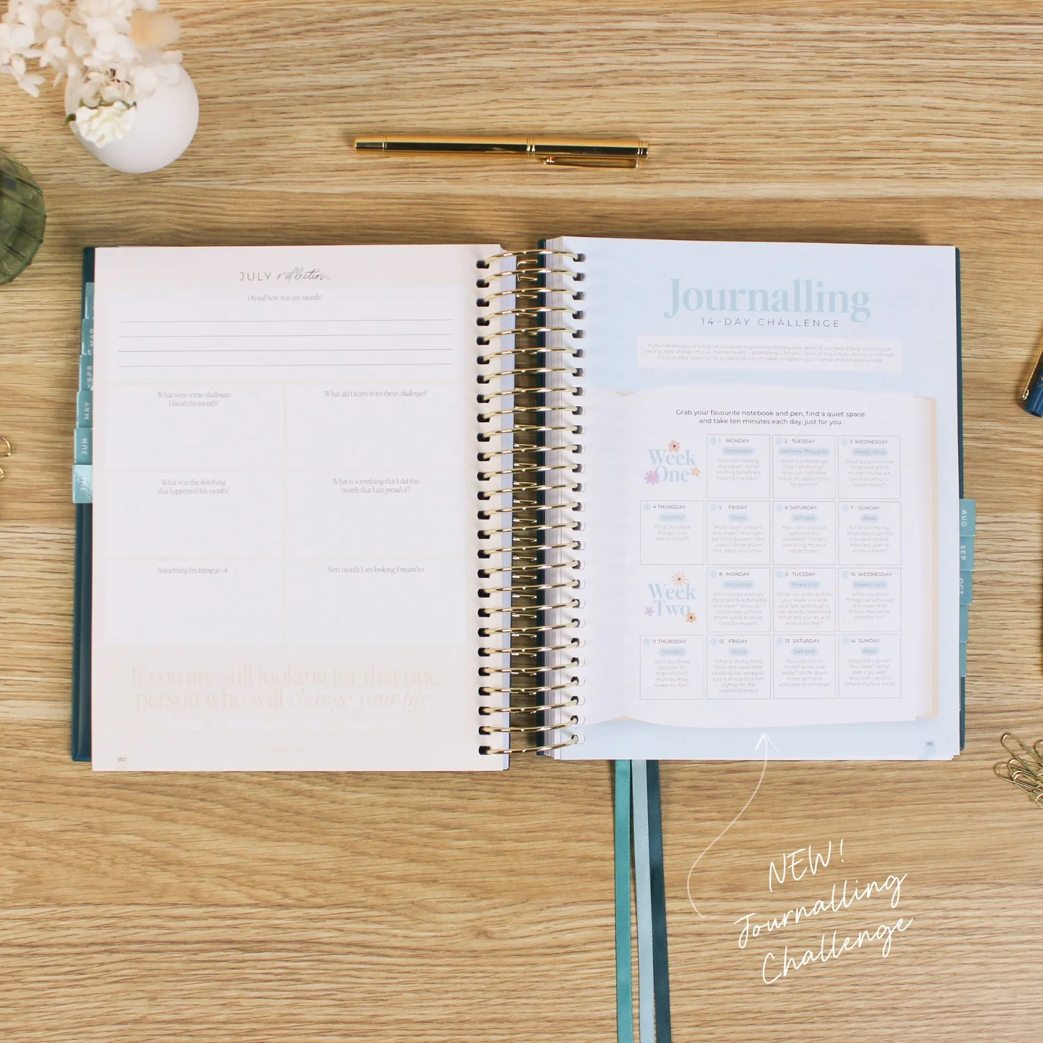 2026 Signature Planner - Teal - Image 17
