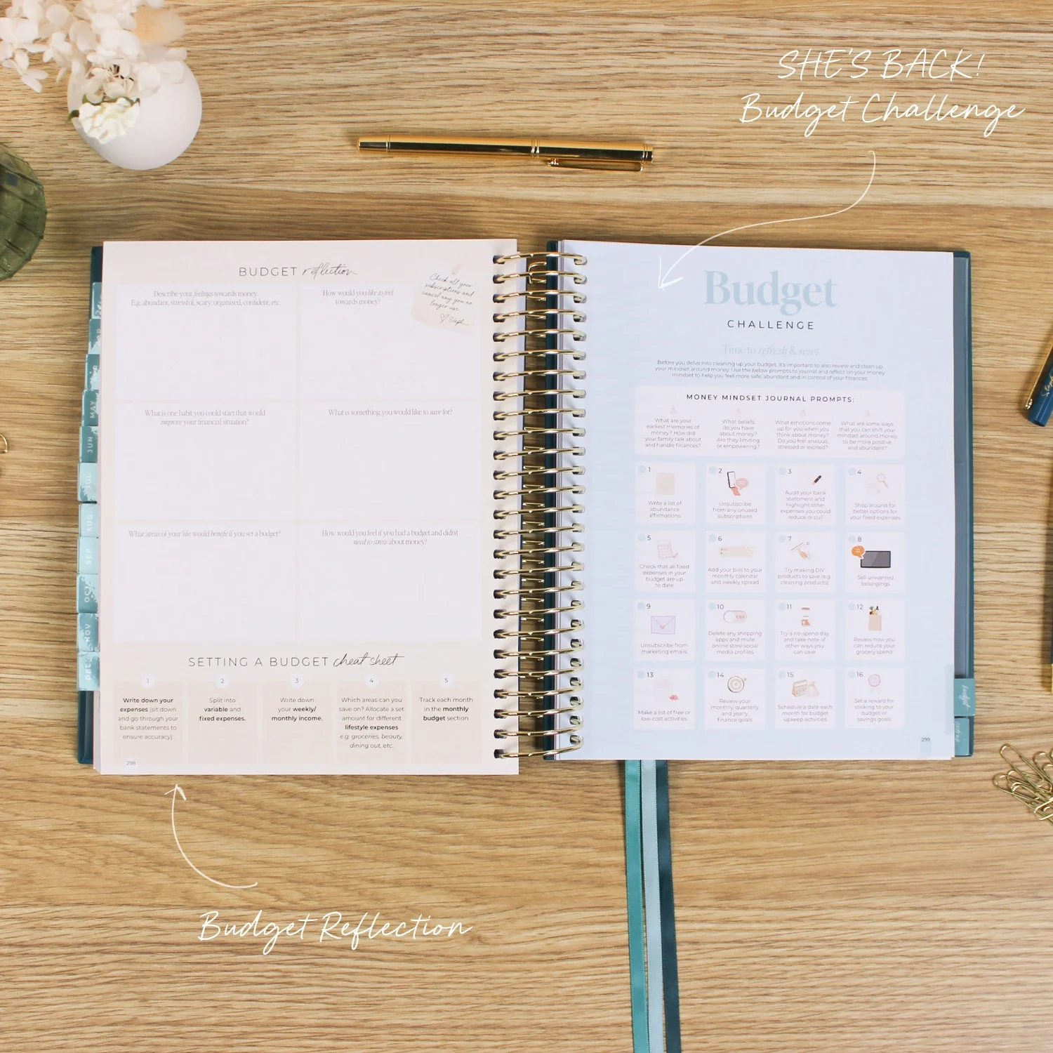2026 Signature Planner - Teal - Image 20