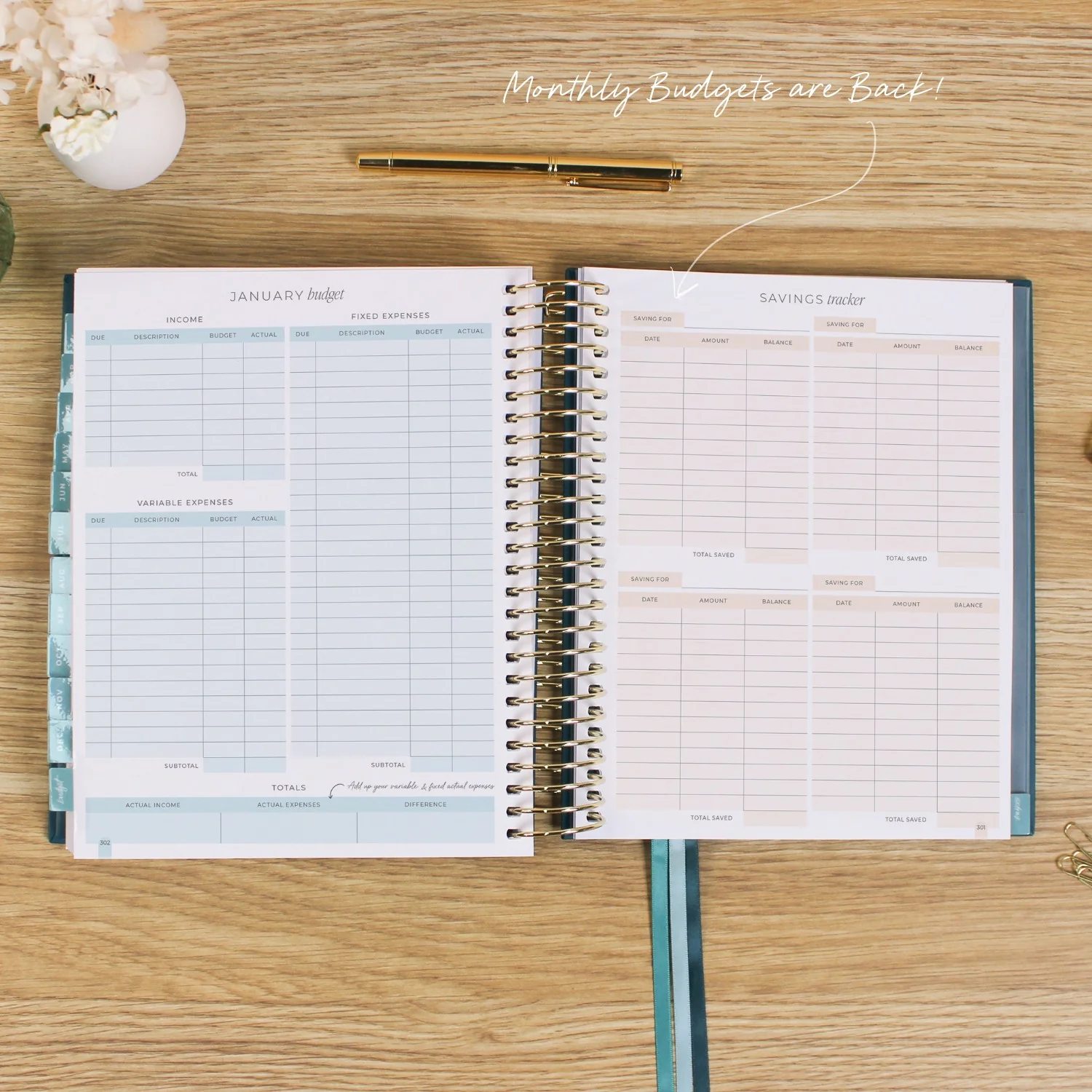 2026 Signature Planner - Teal - Image 21