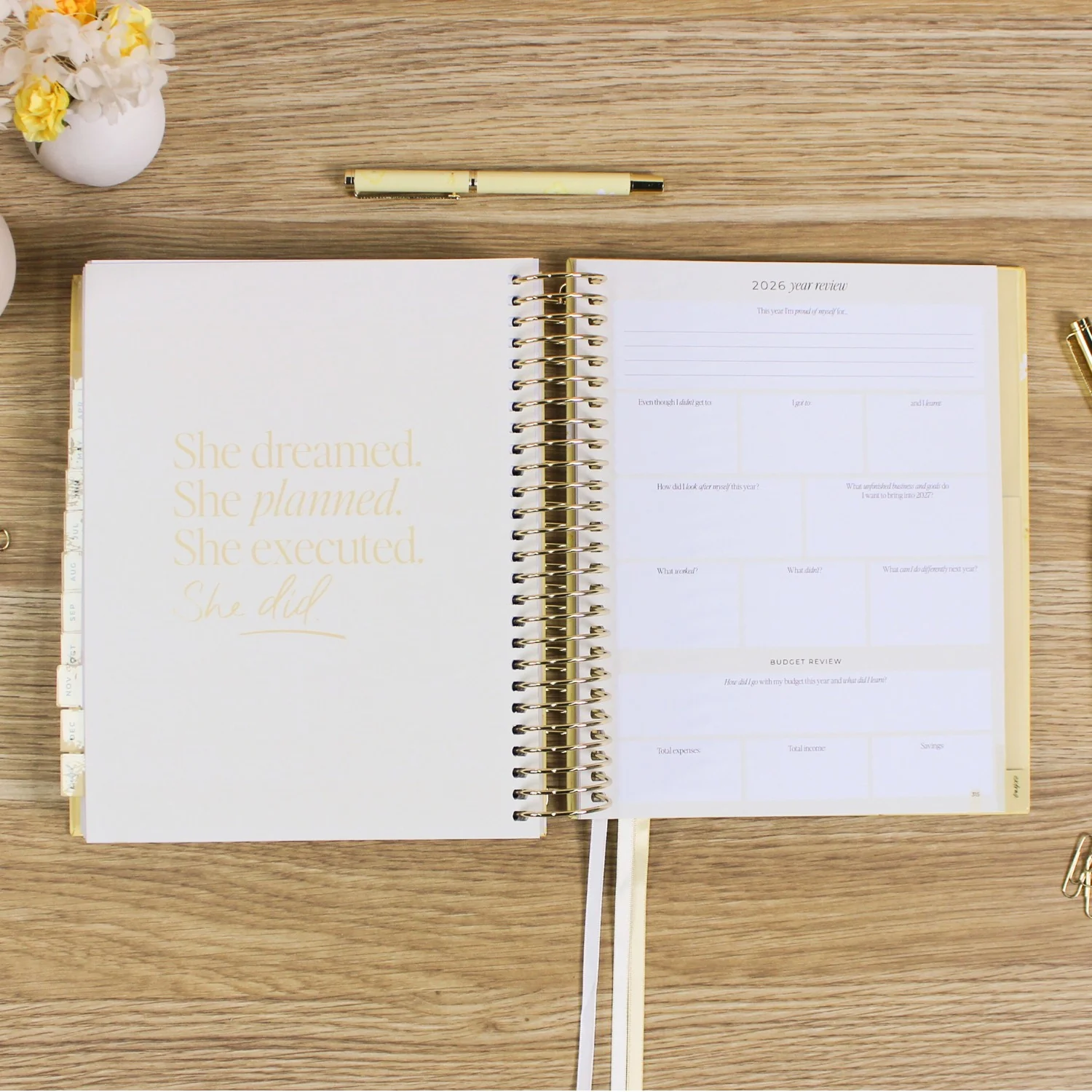 2026 Signature Planner - Butter Yellow - Image 18