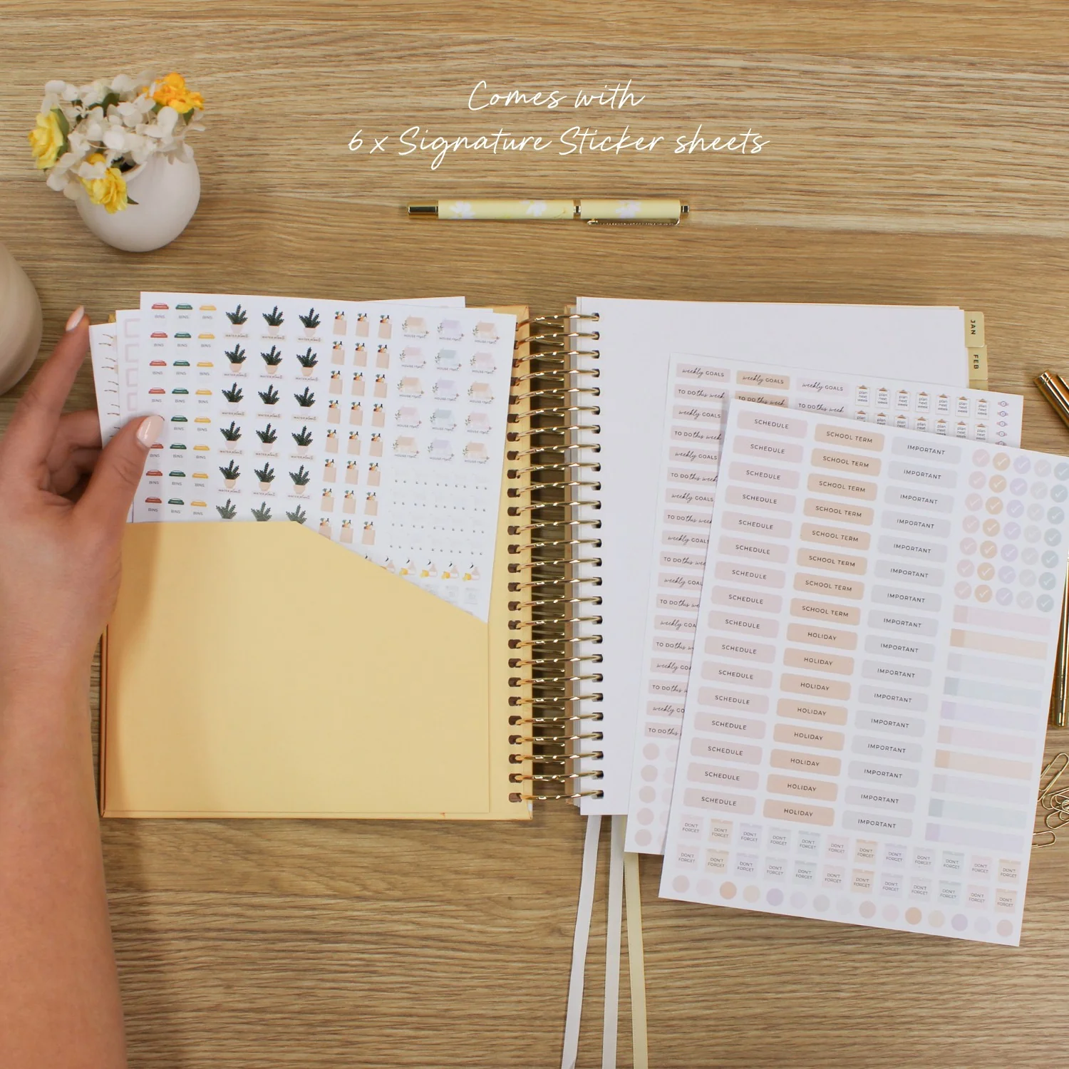 2026 Signature Planner - Butter Yellow - Image 22