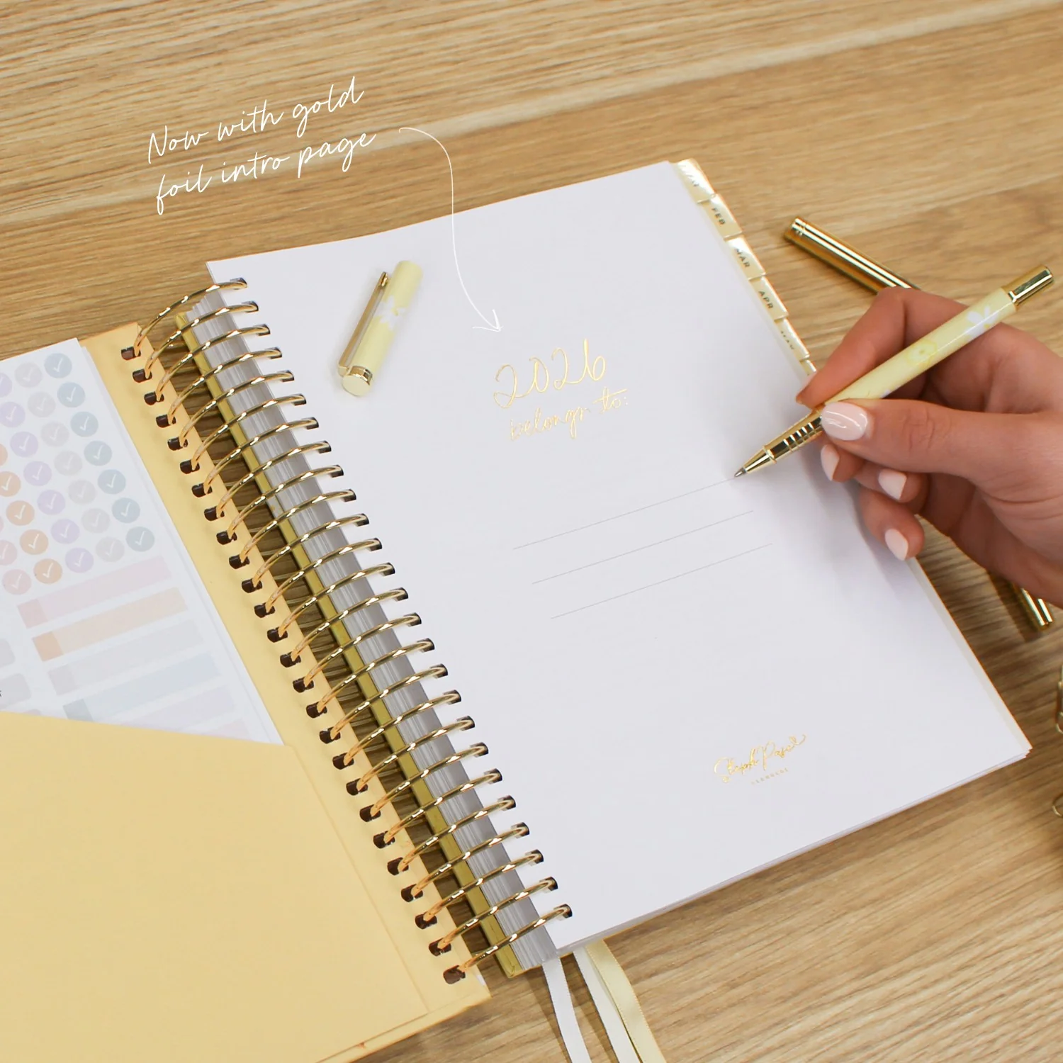 2026 Signature Planner - Butter Yellow - Image 4