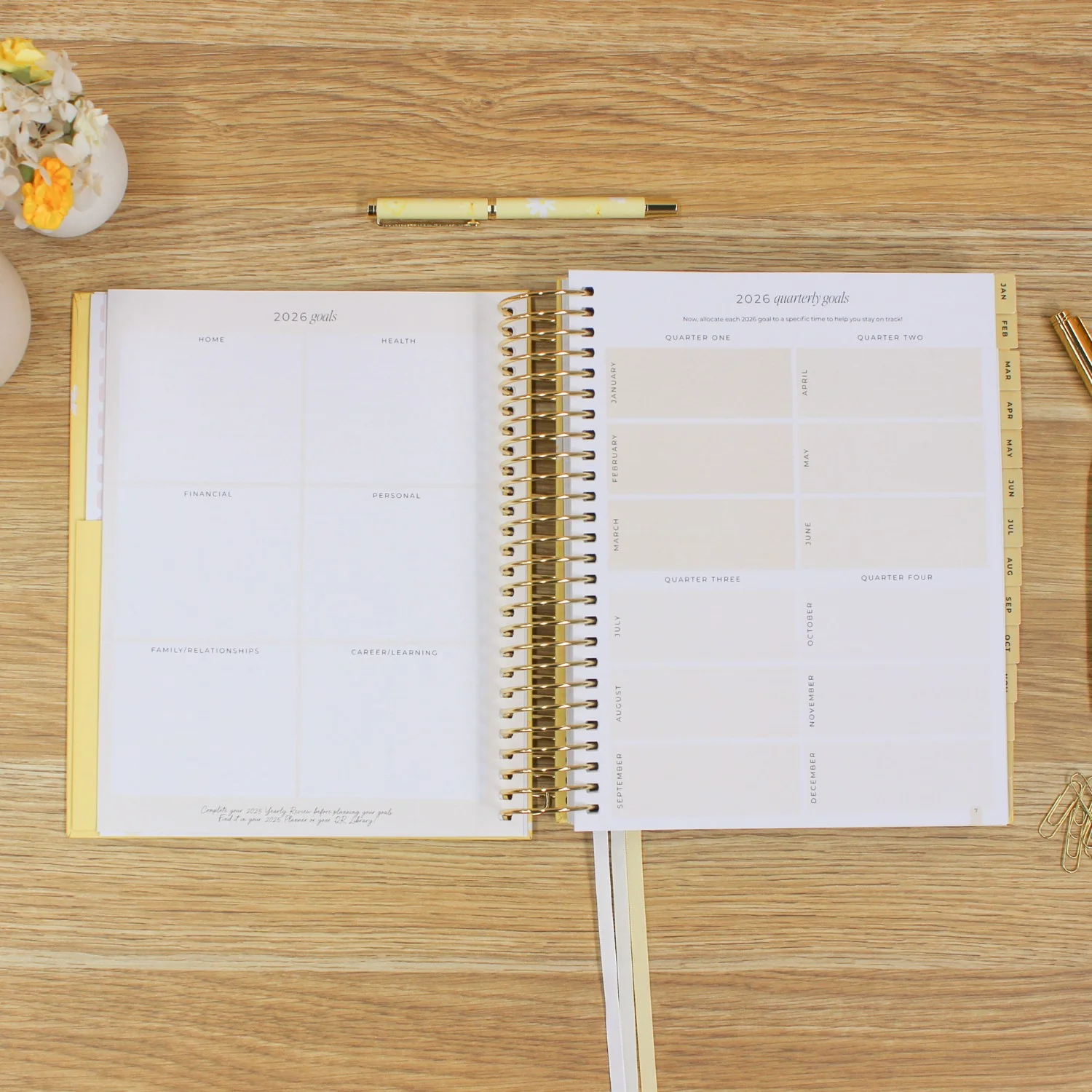 2026 Signature Planner - Butter Yellow - Image 7