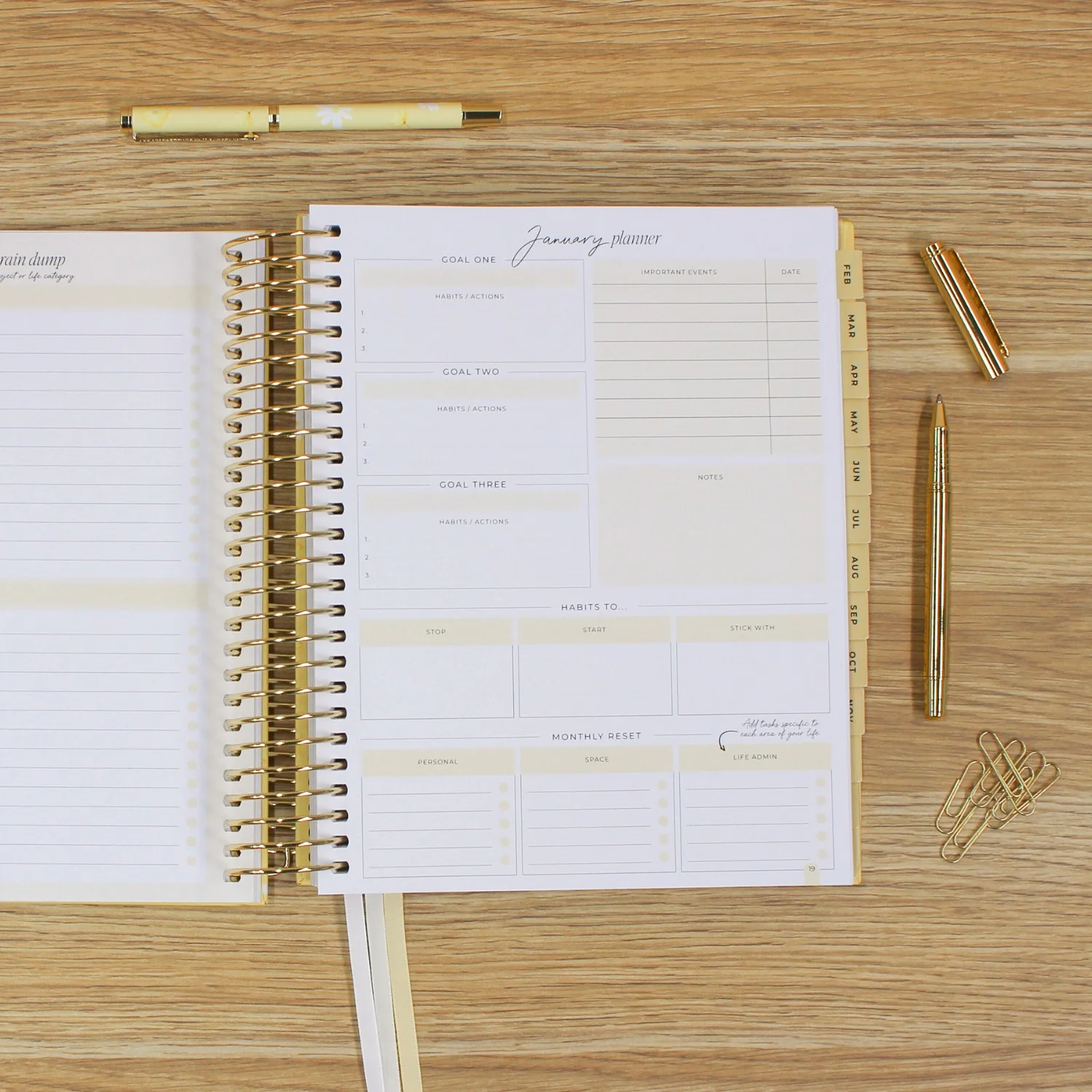 2026 Signature Planner - Butter Yellow - Image 9
