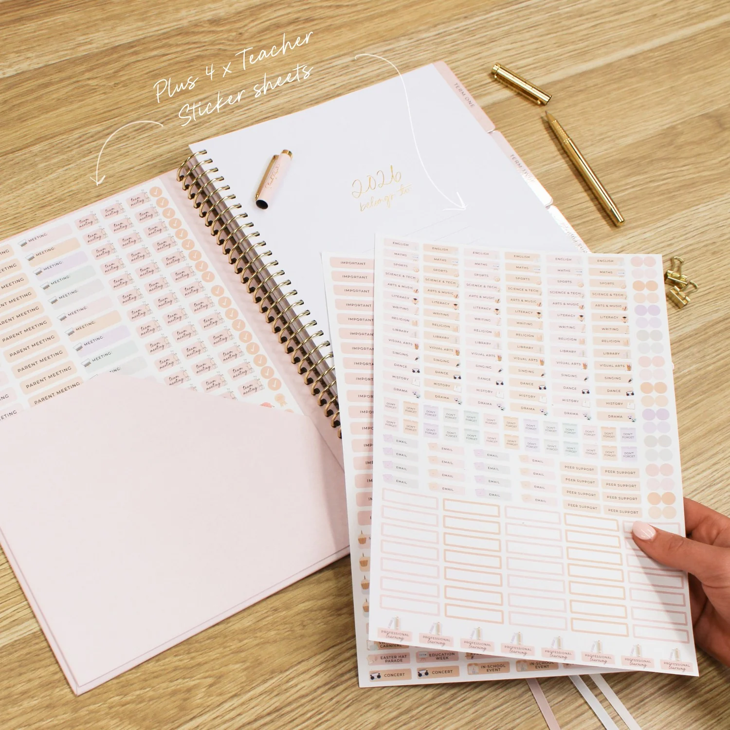 2026 Teacher Planner - Blush - Image 17