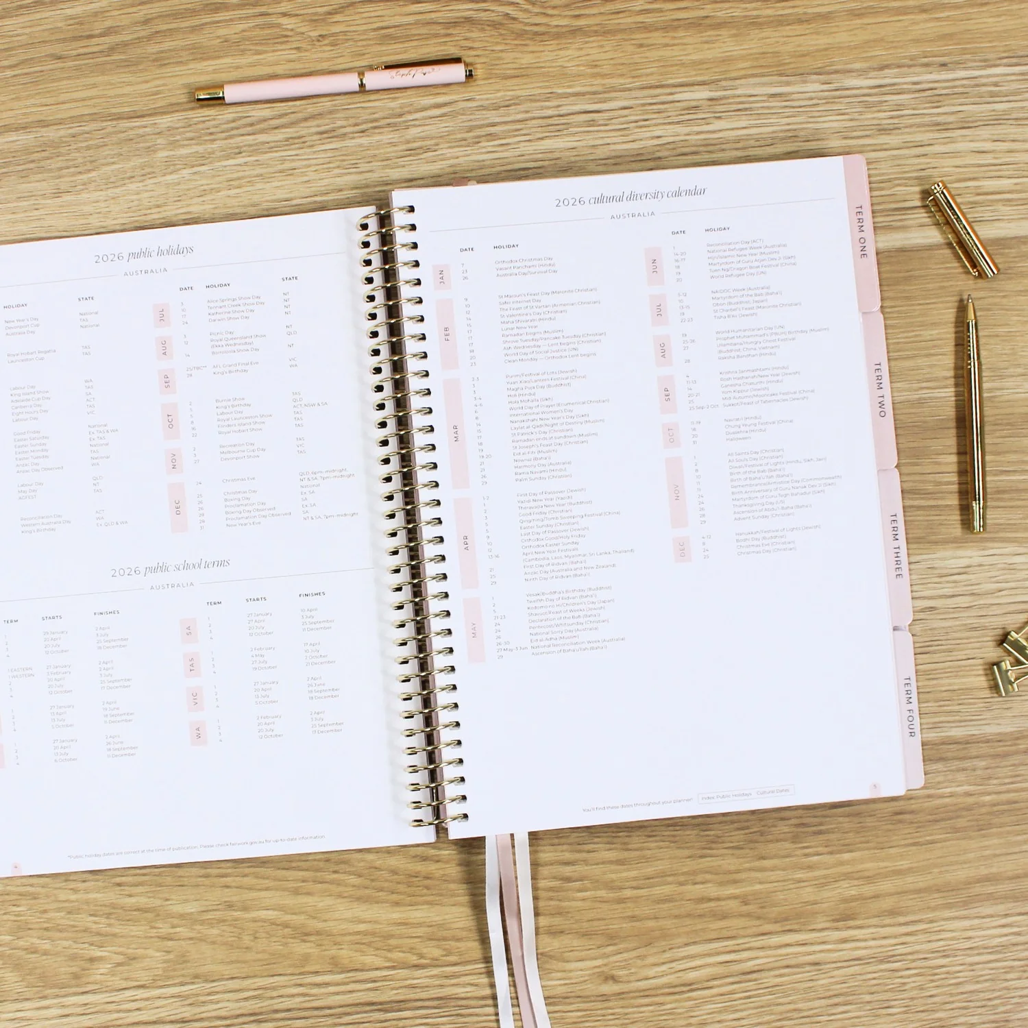 2026 Teacher Planner - Blush - Image 5