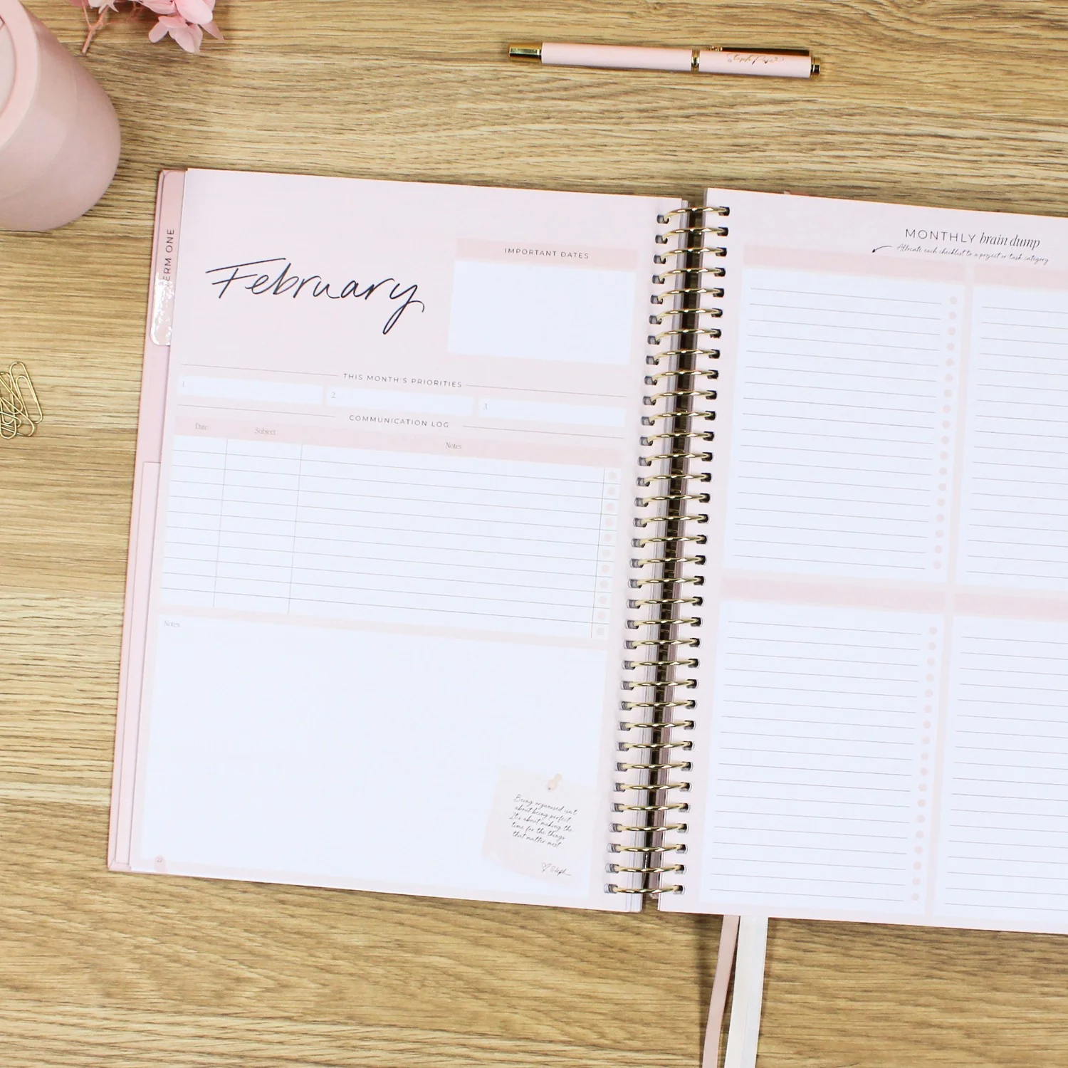 2026 Teacher Planner - Blush - Image 9