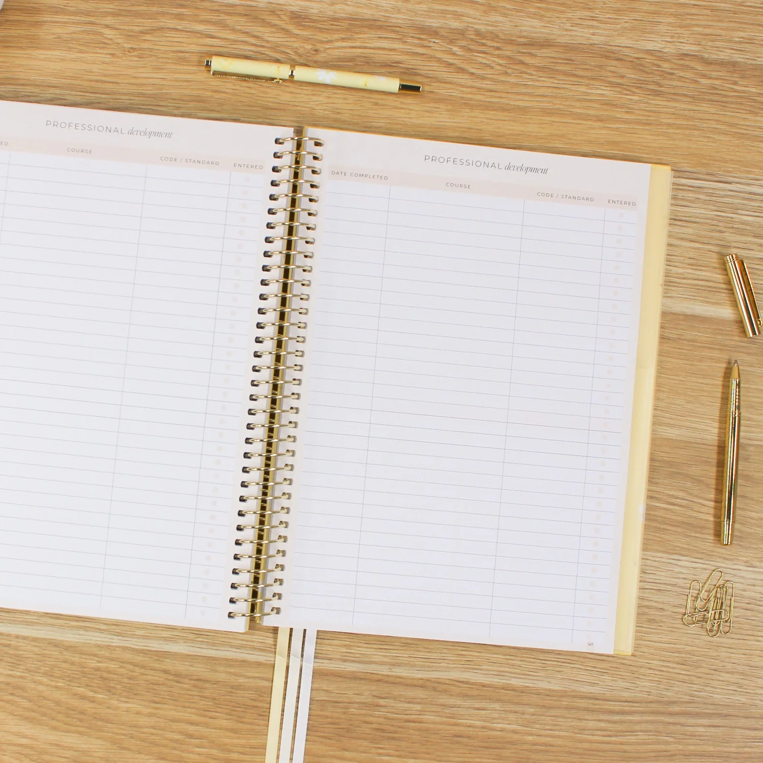 2026 Teacher Planner - Butter Yellow - Image 14