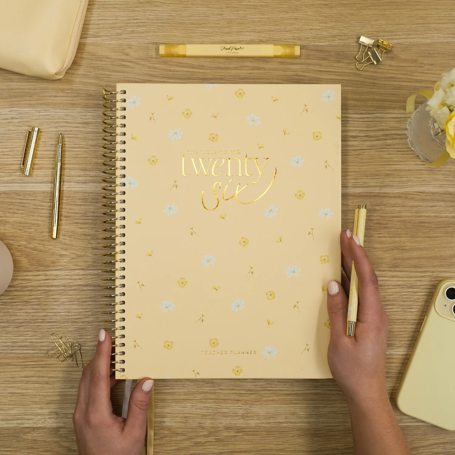 2026 Teacher Planner - Butter Yellow - Image 3