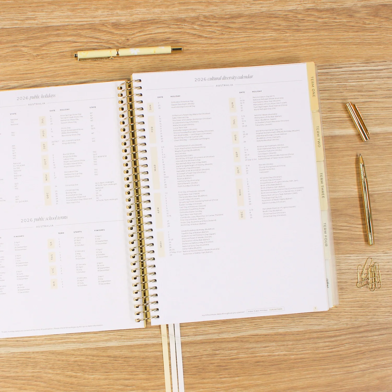 2026 Teacher Planner - Butter Yellow - Image 6