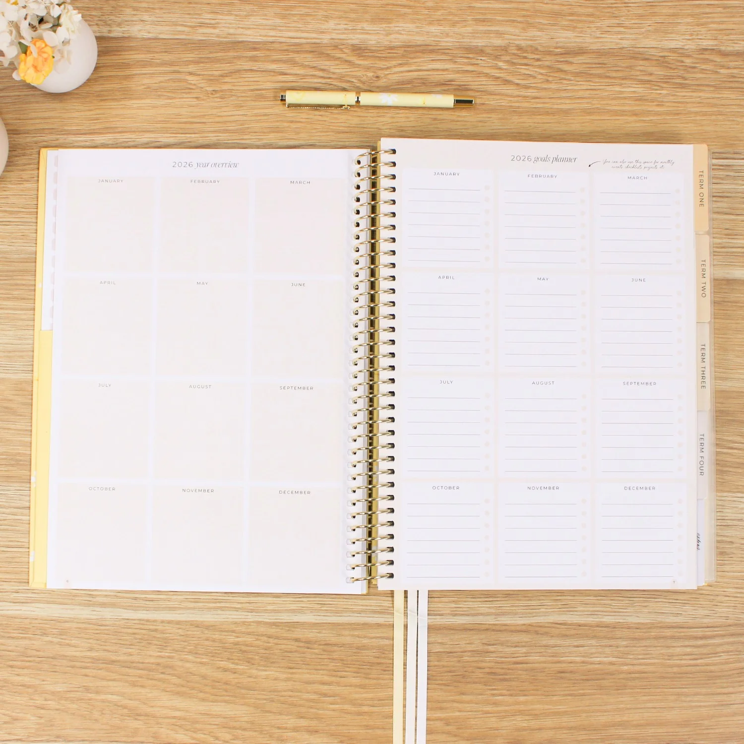 2026 Teacher Planner - Butter Yellow - Image 7