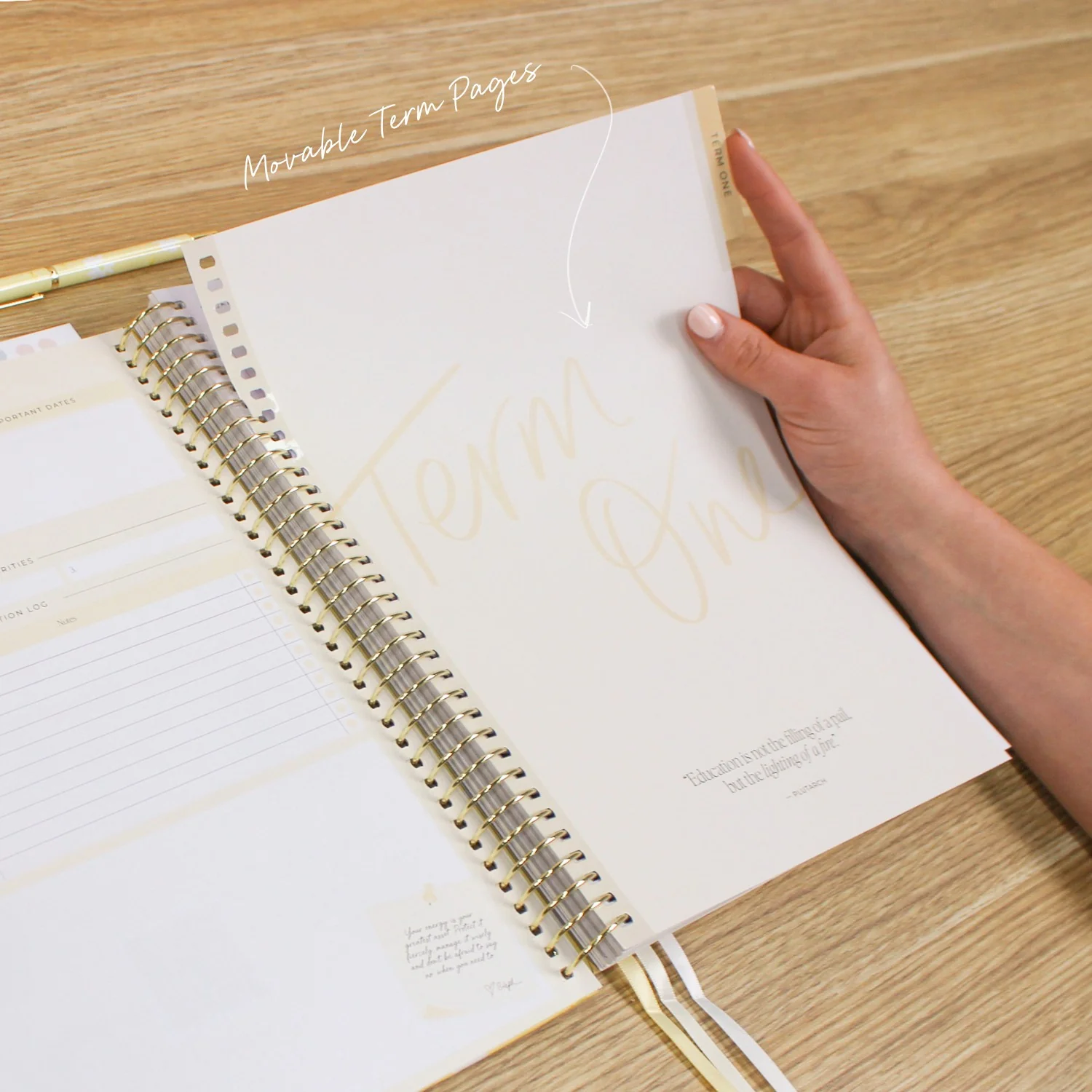 2026 Teacher Planner - Butter Yellow - Image 8