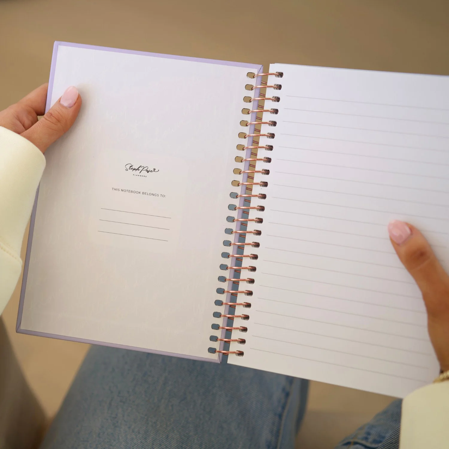 A5 Luxe Notebook - Lilac in Bloom - Image 3
