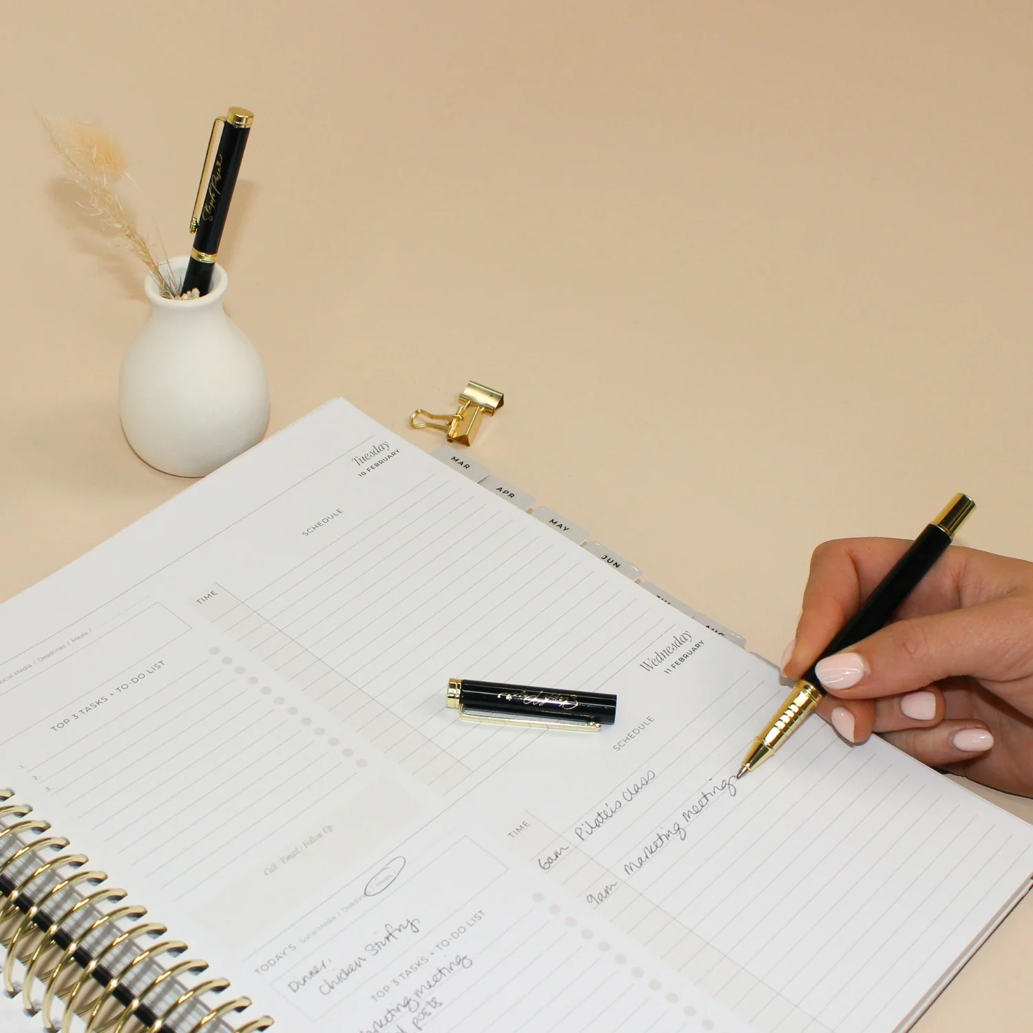 The Essential Pen - Black + Gold - Image 4