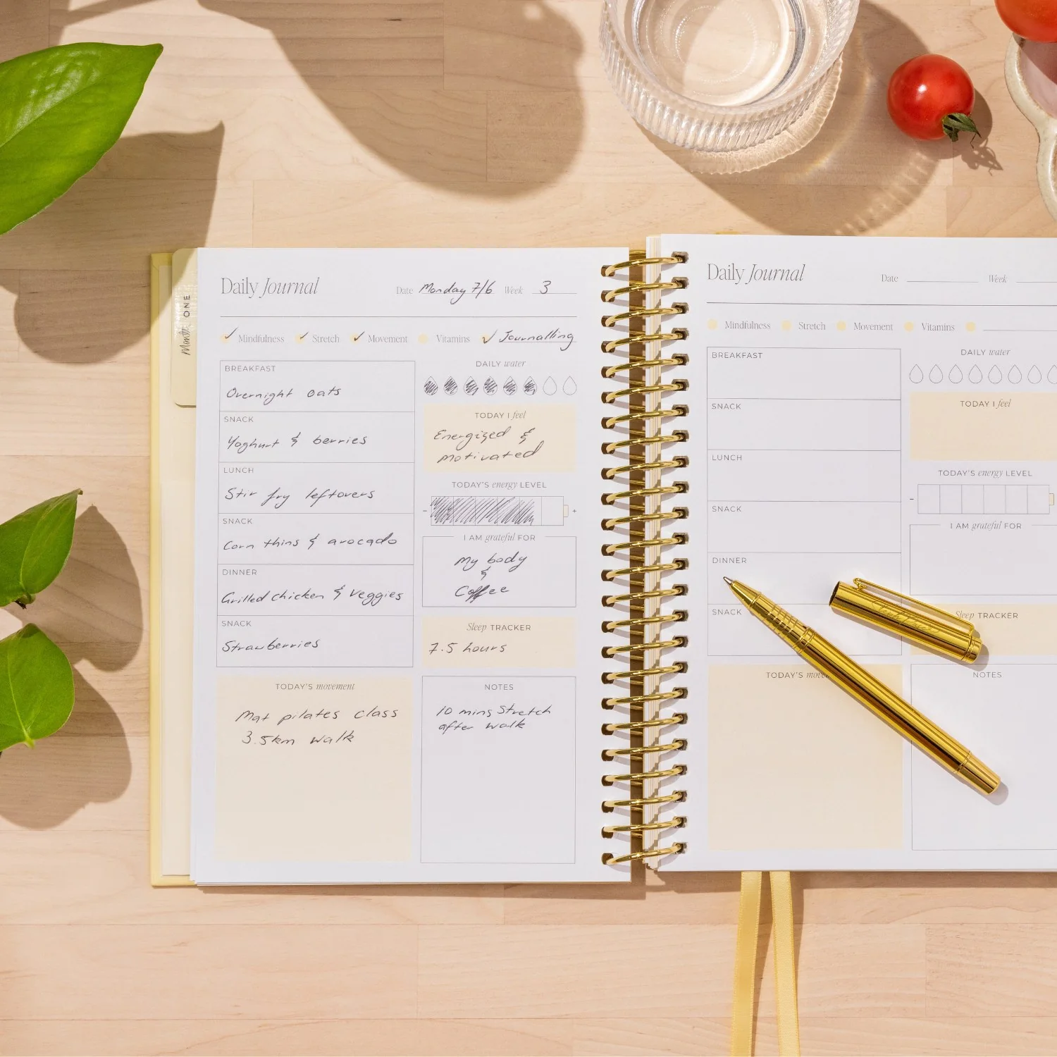 My Health Journal - Butter Yellow - Image 4