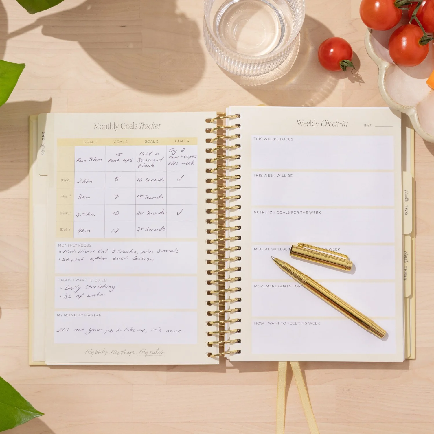 My Health Journal - Butter Yellow - Image 5