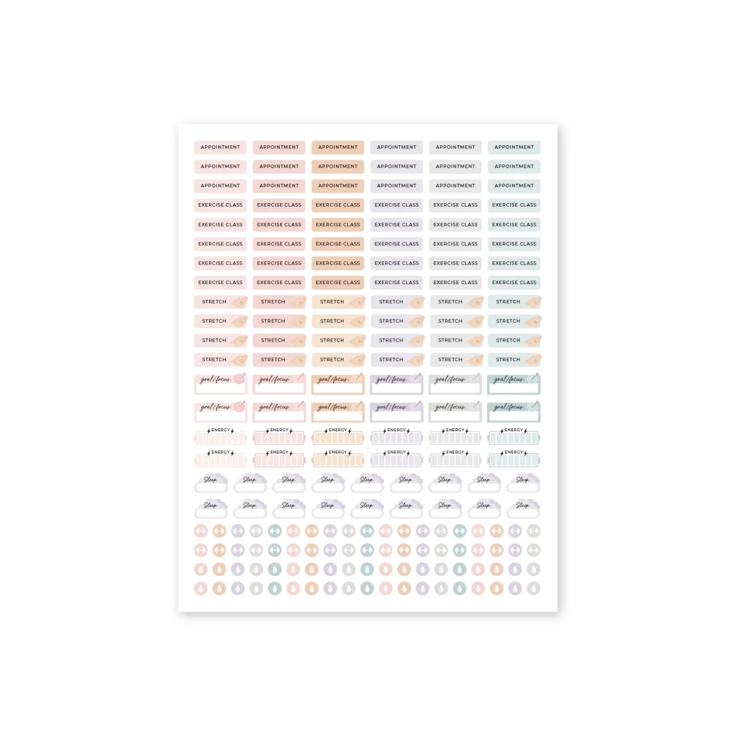 Health Sticker Pack - Image 6