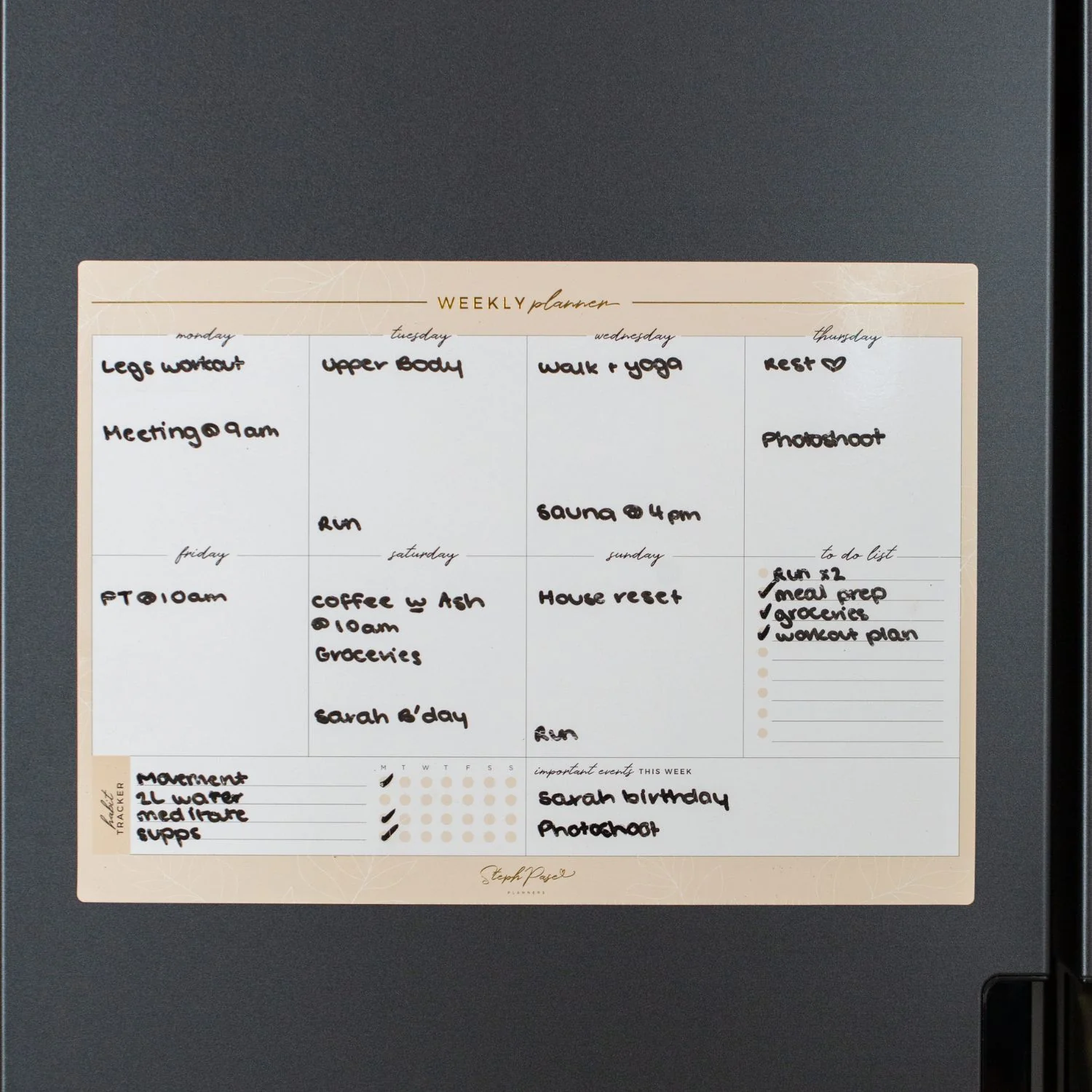 Home Organisation Hub Bundle - Beige - Image 3