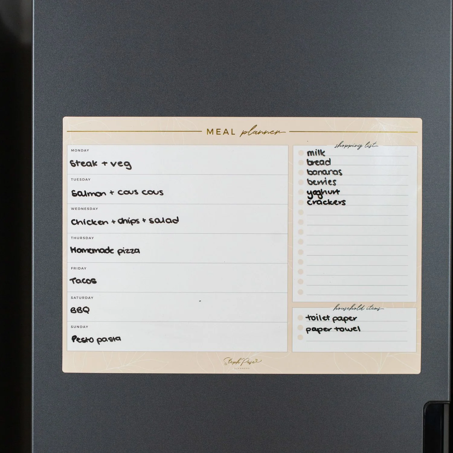 Home Organisation Hub Bundle - Beige - Image 7