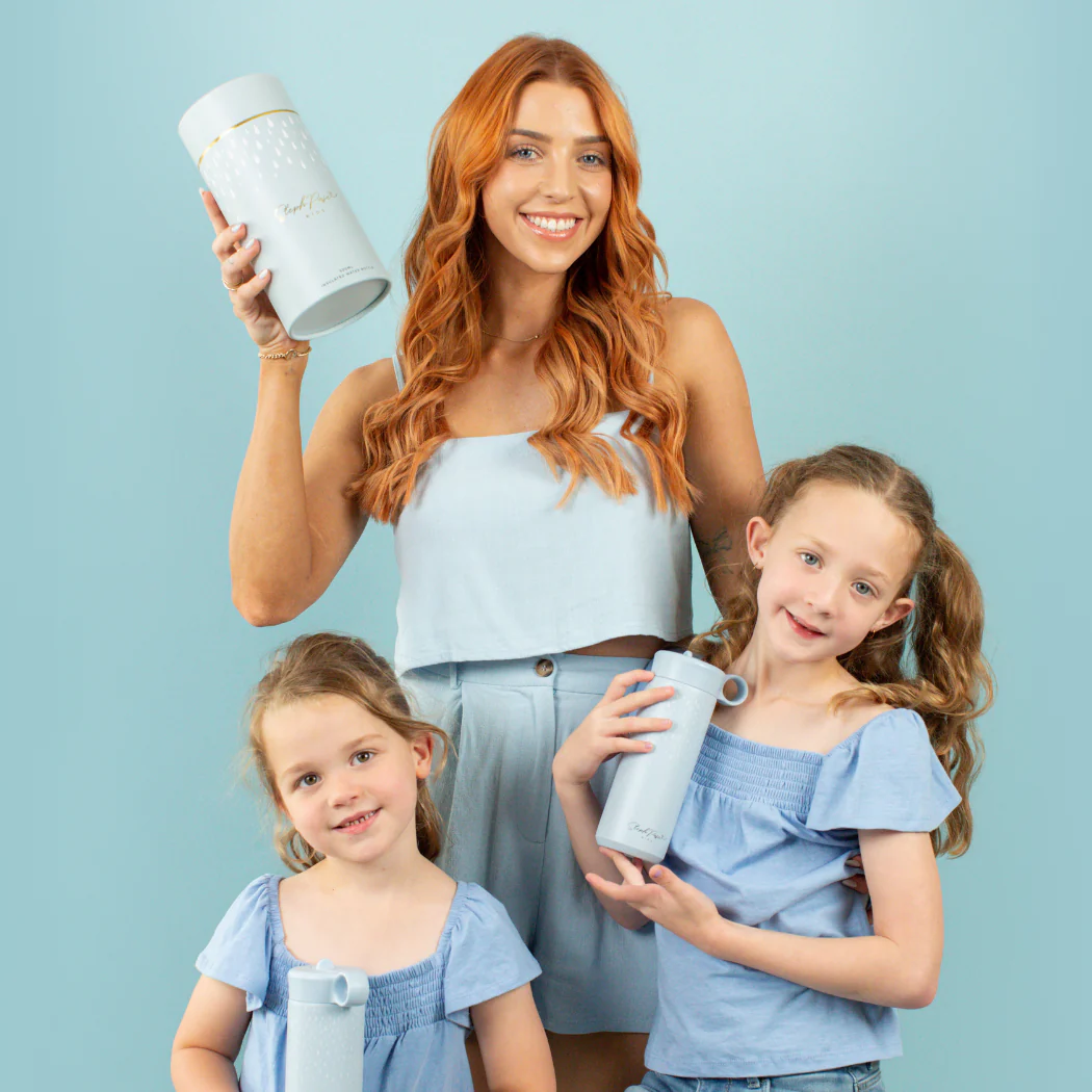 Insulated Kids Water Drink Bottle 500ml Blue - Image 4