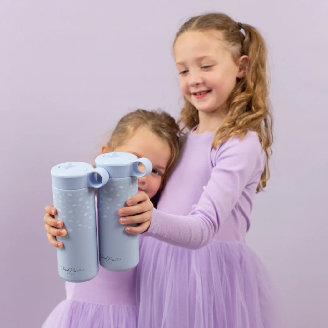 Insulated Kids Water Drink Bottle 500ml Lilac - Image 9