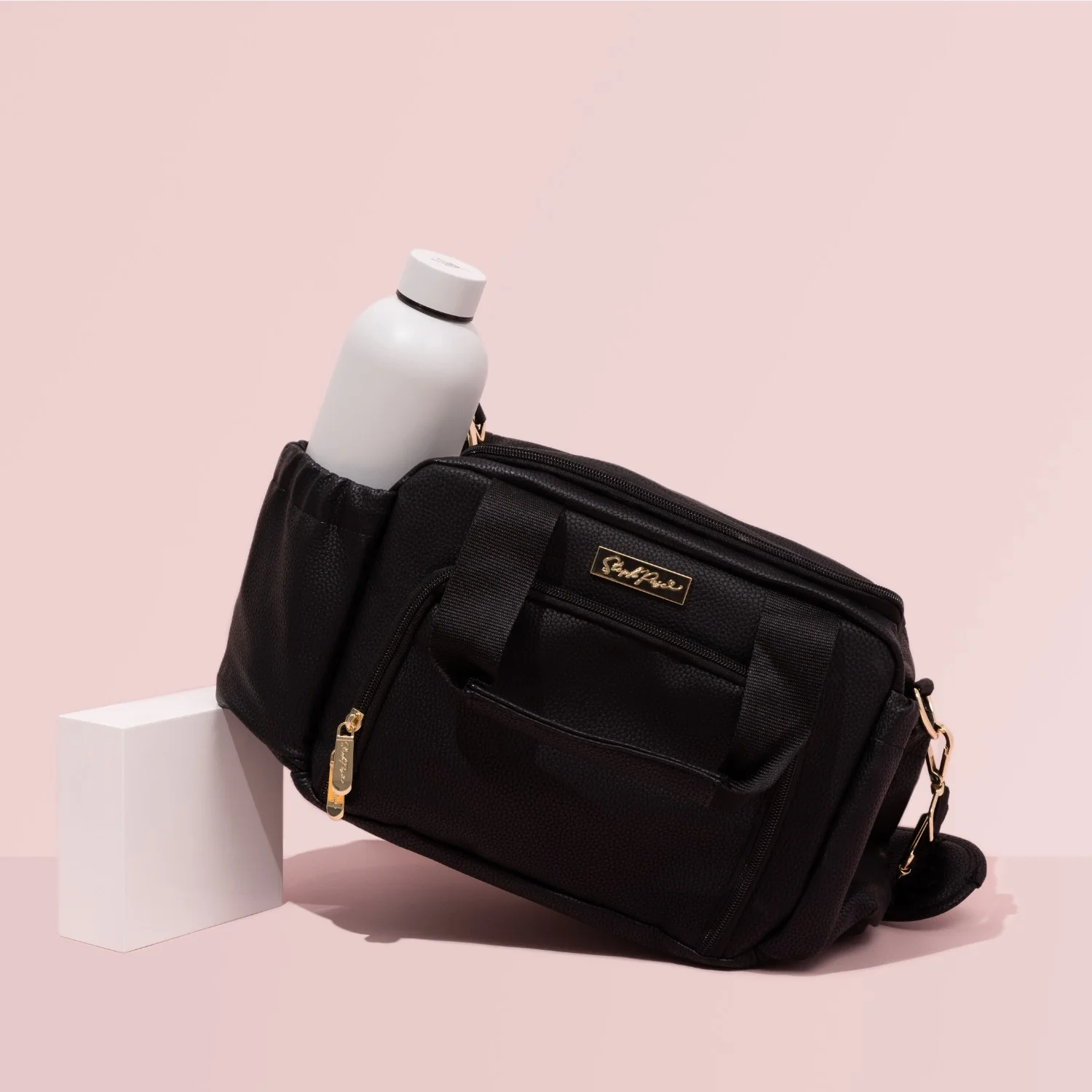 Luxe Insulated Lunch Bag - Black - Image 5