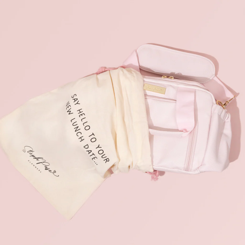 Luxe Insulated Lunch Bag - Blush - Image 13