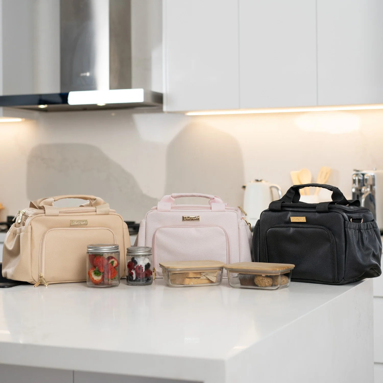Luxe Insulated Lunch Bag - Blush - Image 14