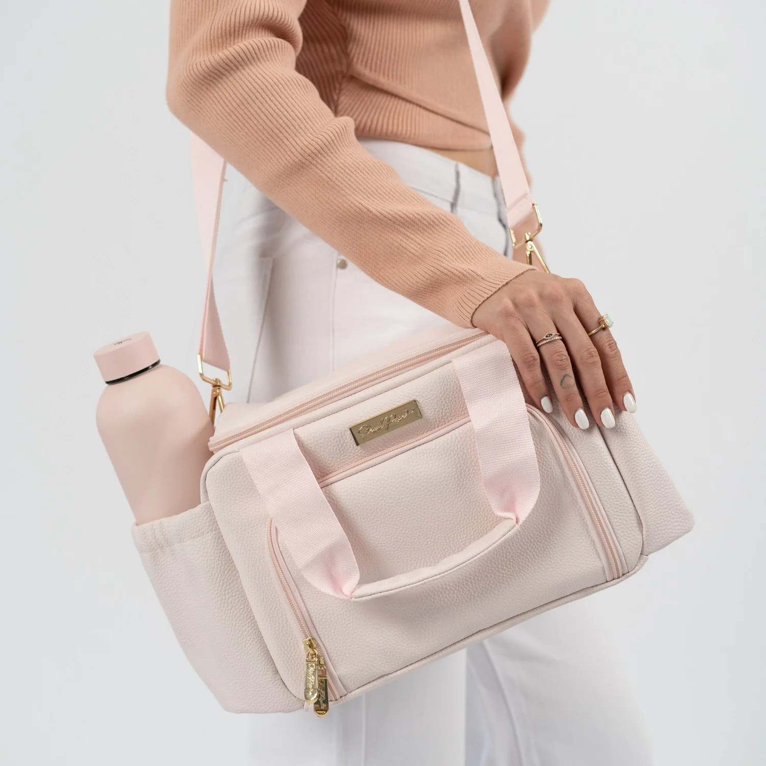 Luxe Insulated Lunch Bag - Blush - Image 8
