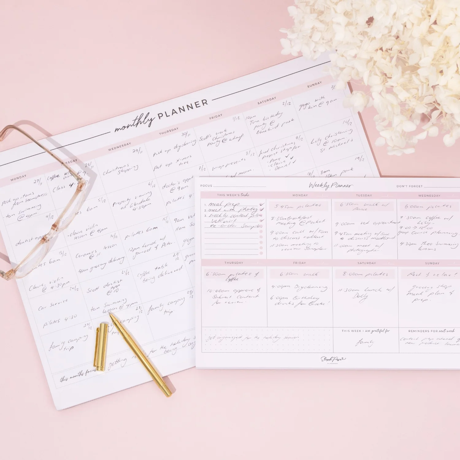Monthly Desktop Planner Notepad - Image 5