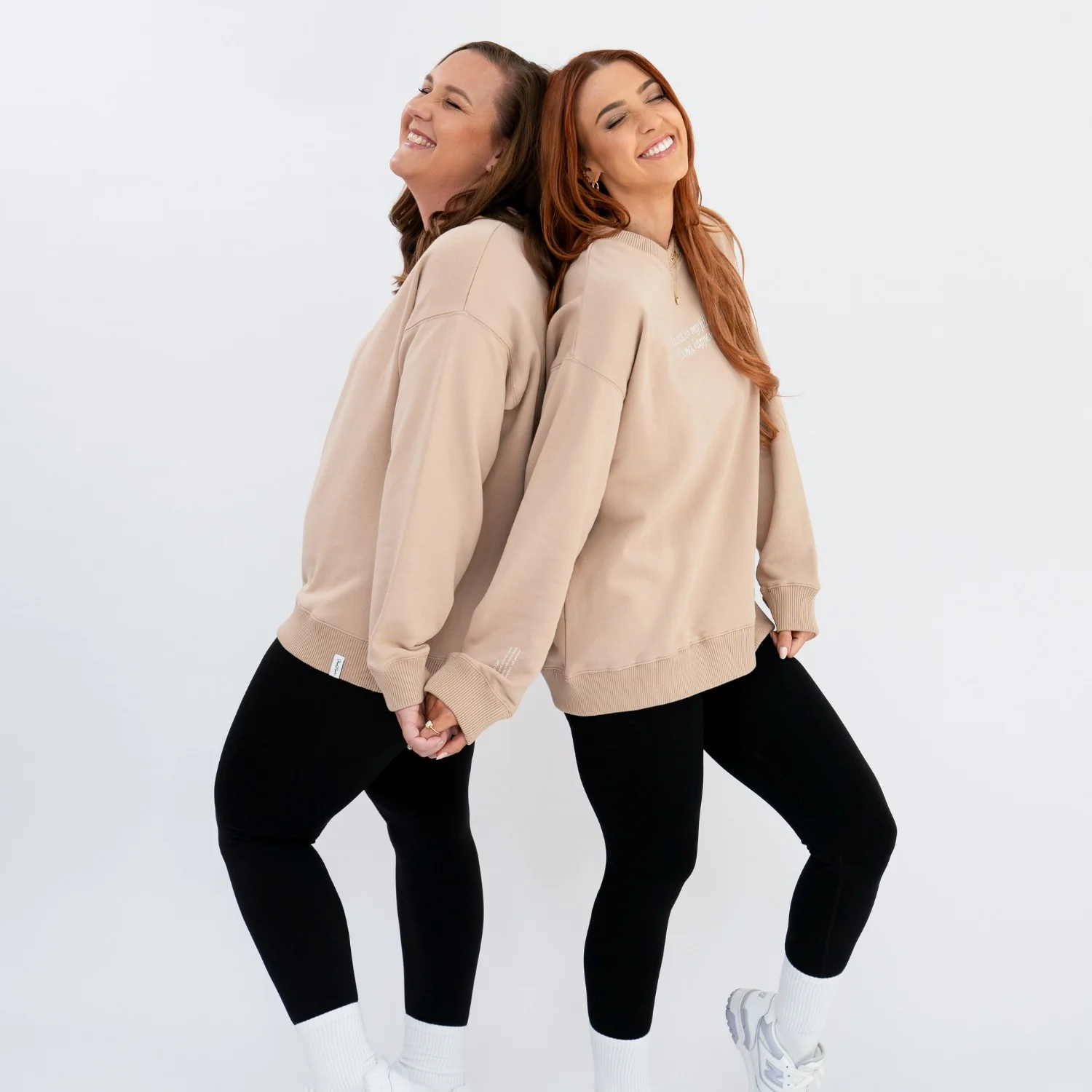 'My Planner' Crew Neck Jumper - Latte - Image 10