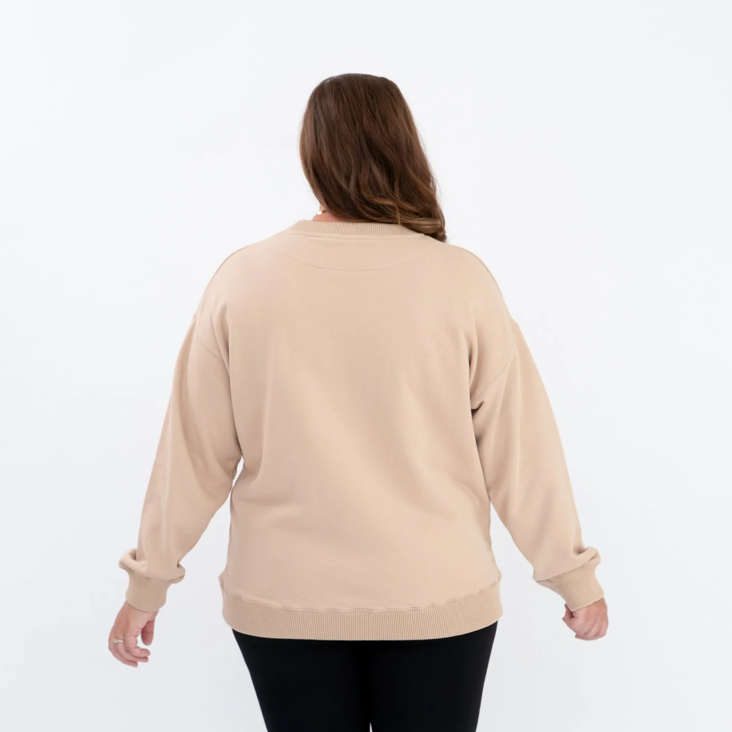 'My Planner' Crew Neck Jumper - Latte - Image 7