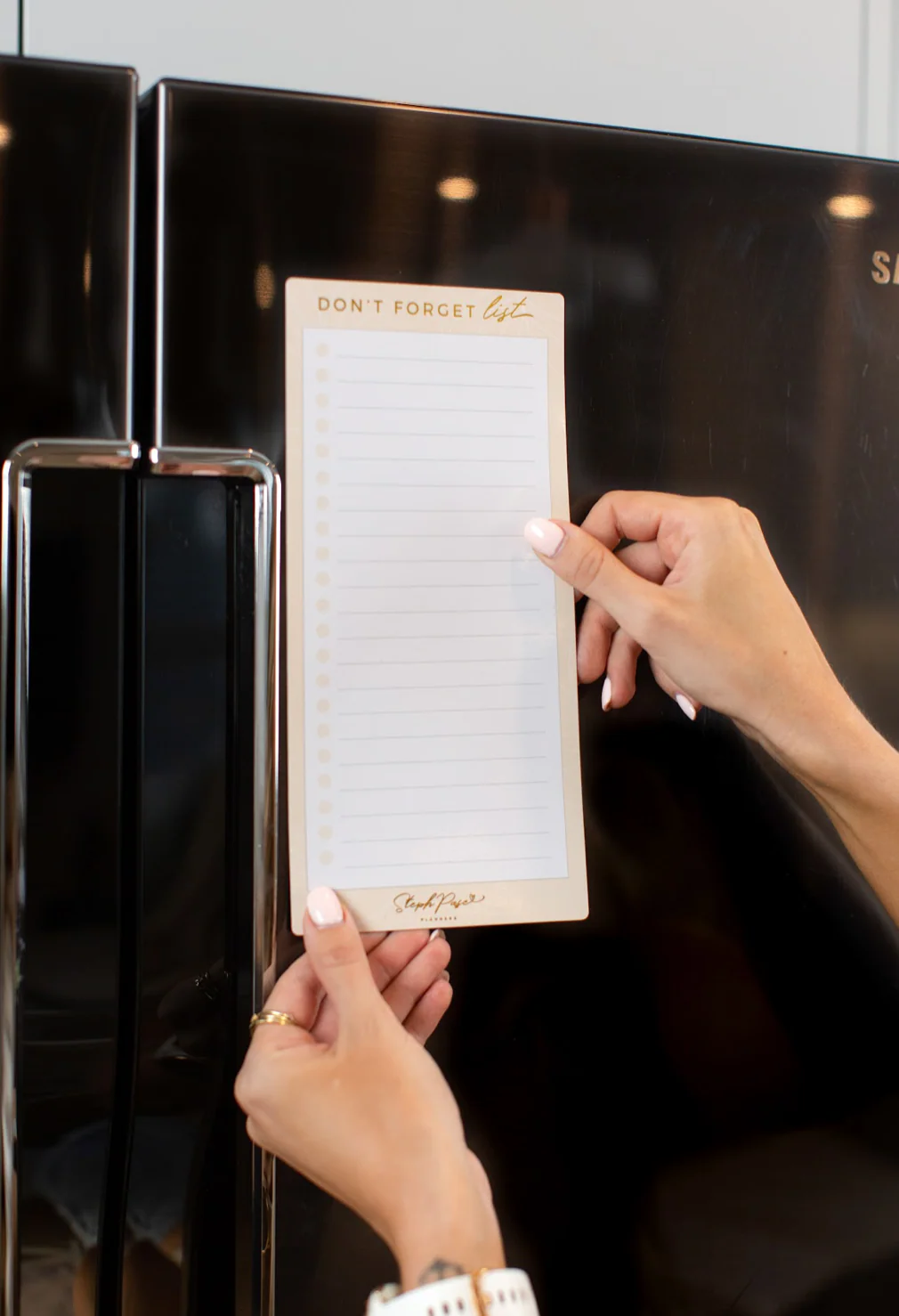 Don't Forget List Magnet - Beige - Image 5