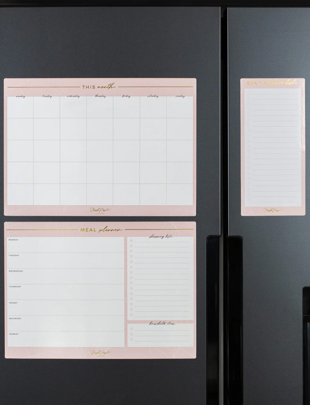 Monthly Planner Magnet - Blush - Image 4