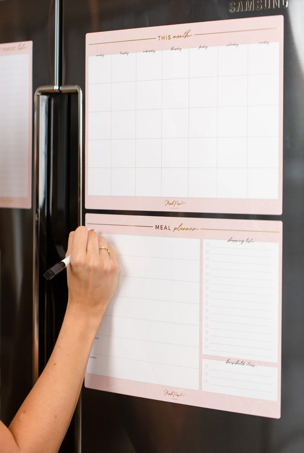 Monthly Planner Magnet - Blush - Image 8