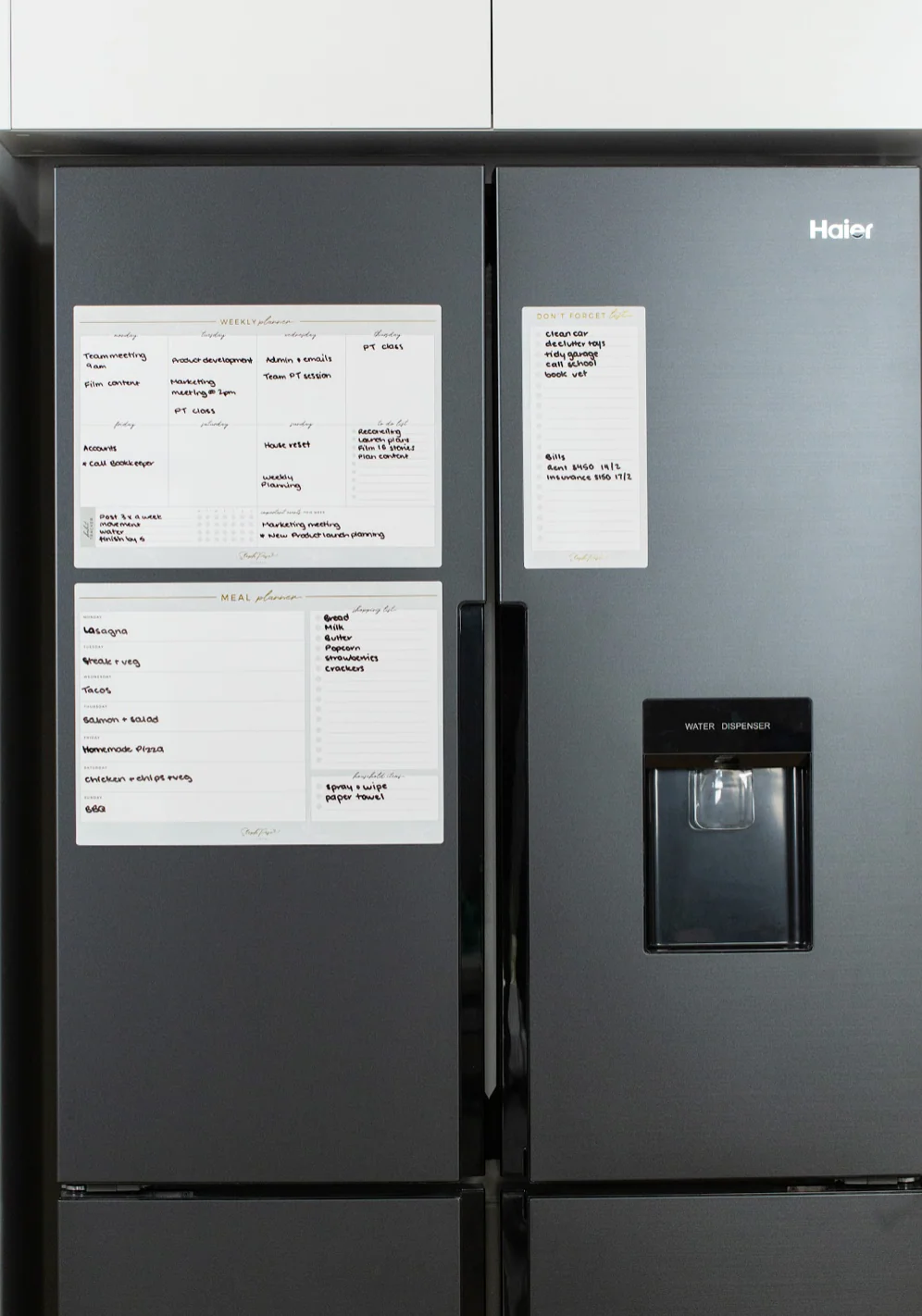 Don't Forget List Magnet - Grey - Image 3