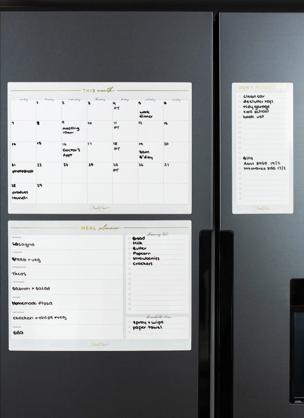 Don't Forget List Magnet - Grey - Image 5