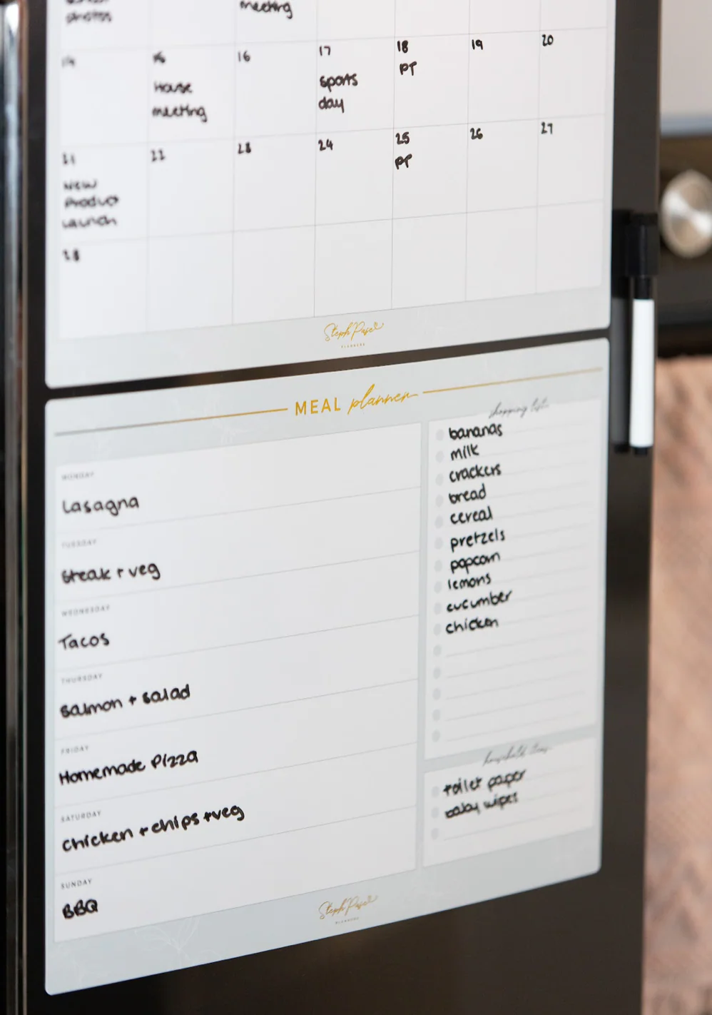 Monthly Planner Magnet - Grey - Image 6
