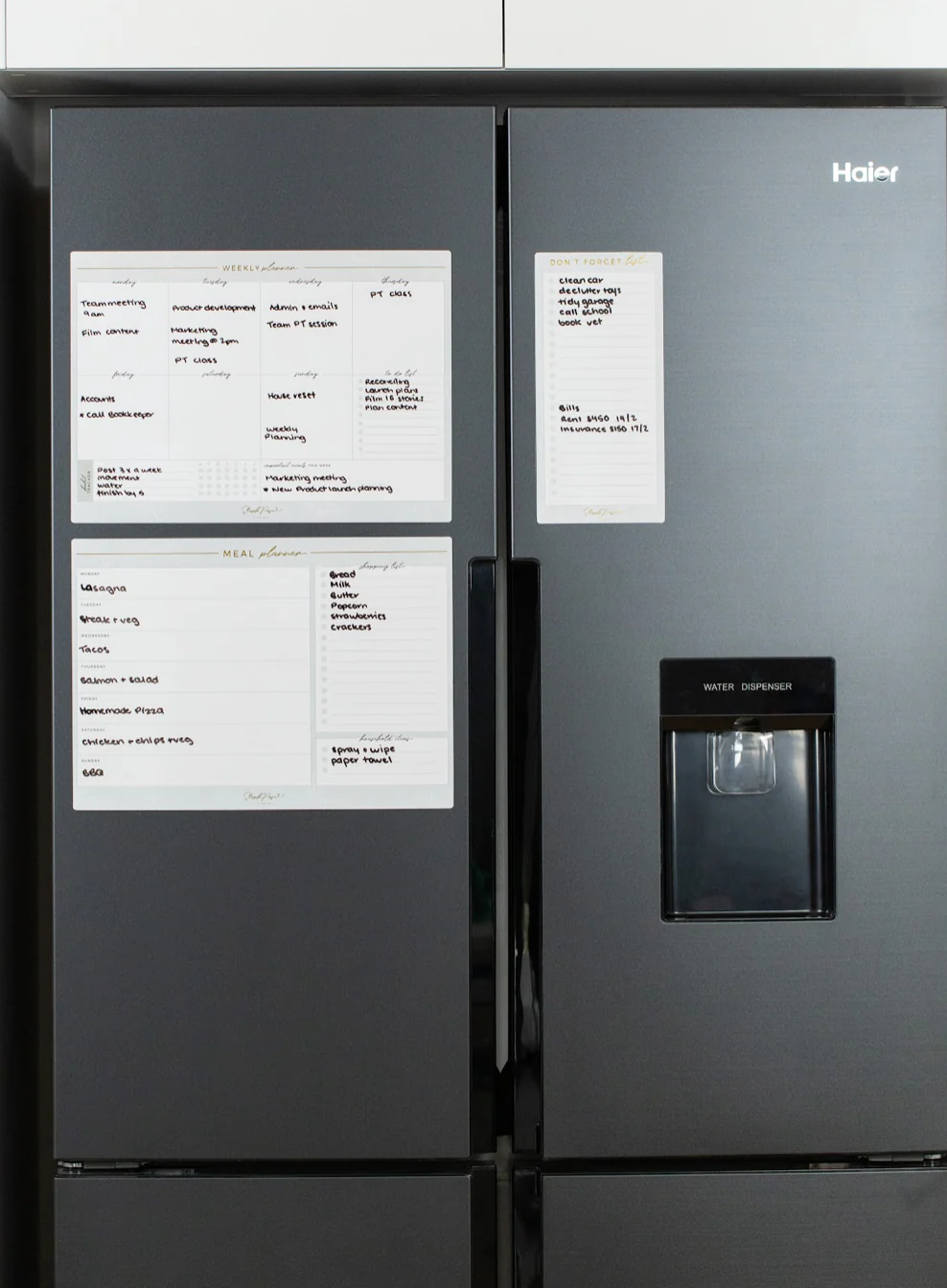 Weekly Planner Magnet - Grey - Image 7