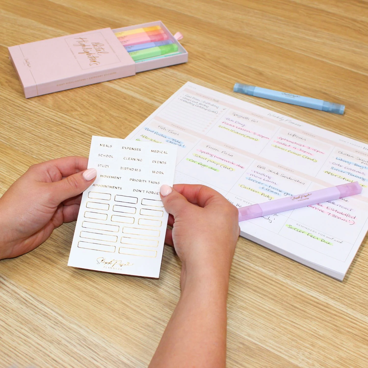 Pastel Highlighters - Planning Pack - Image 13