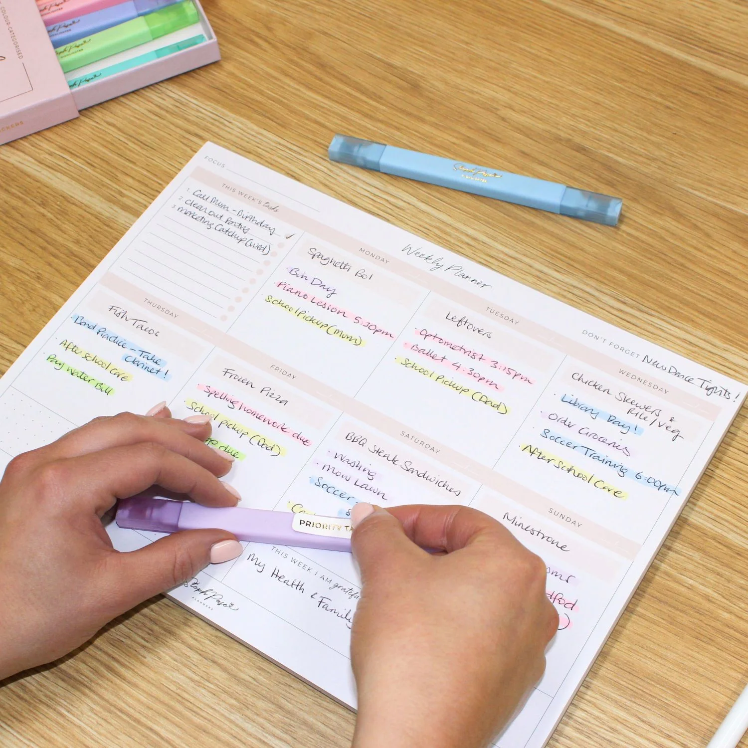 Pastel Highlighters - Planning Pack - Image 5