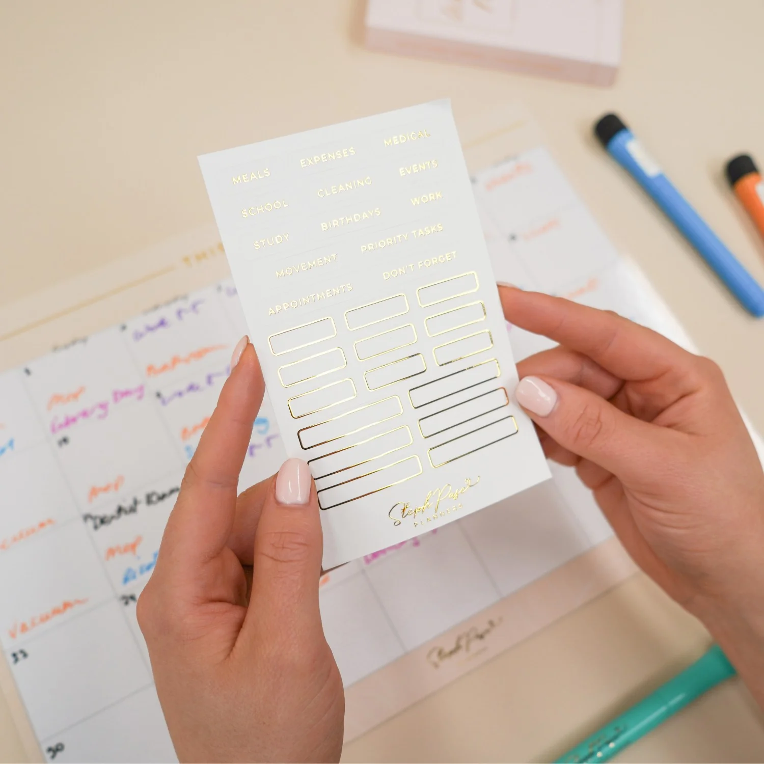 Magnetic Whiteboard Markers - Planning Pack - Image 4