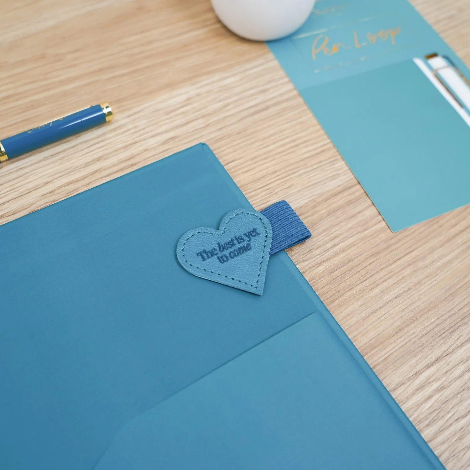 Stick-on Pen Loop - Teal - Image 6