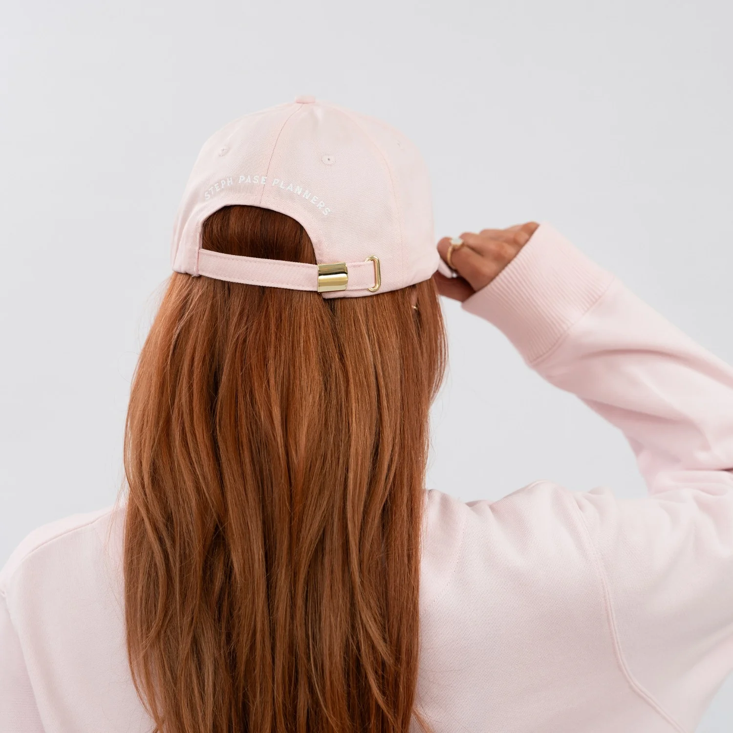 Signature 'SPP' Cap - Blush - Image 3