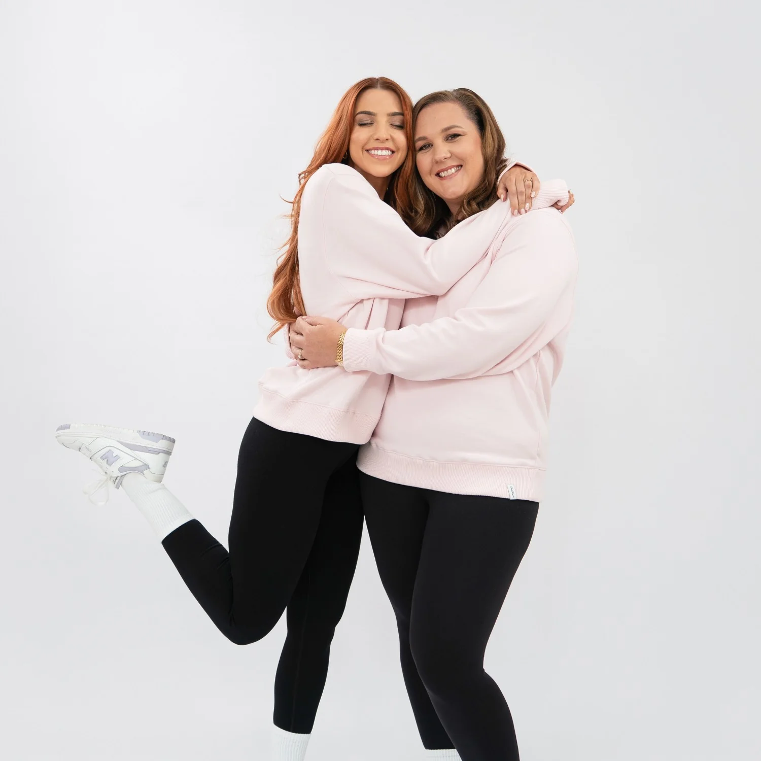 Signature 'SPP' Crew Neck Jumper - Blush - Image 8