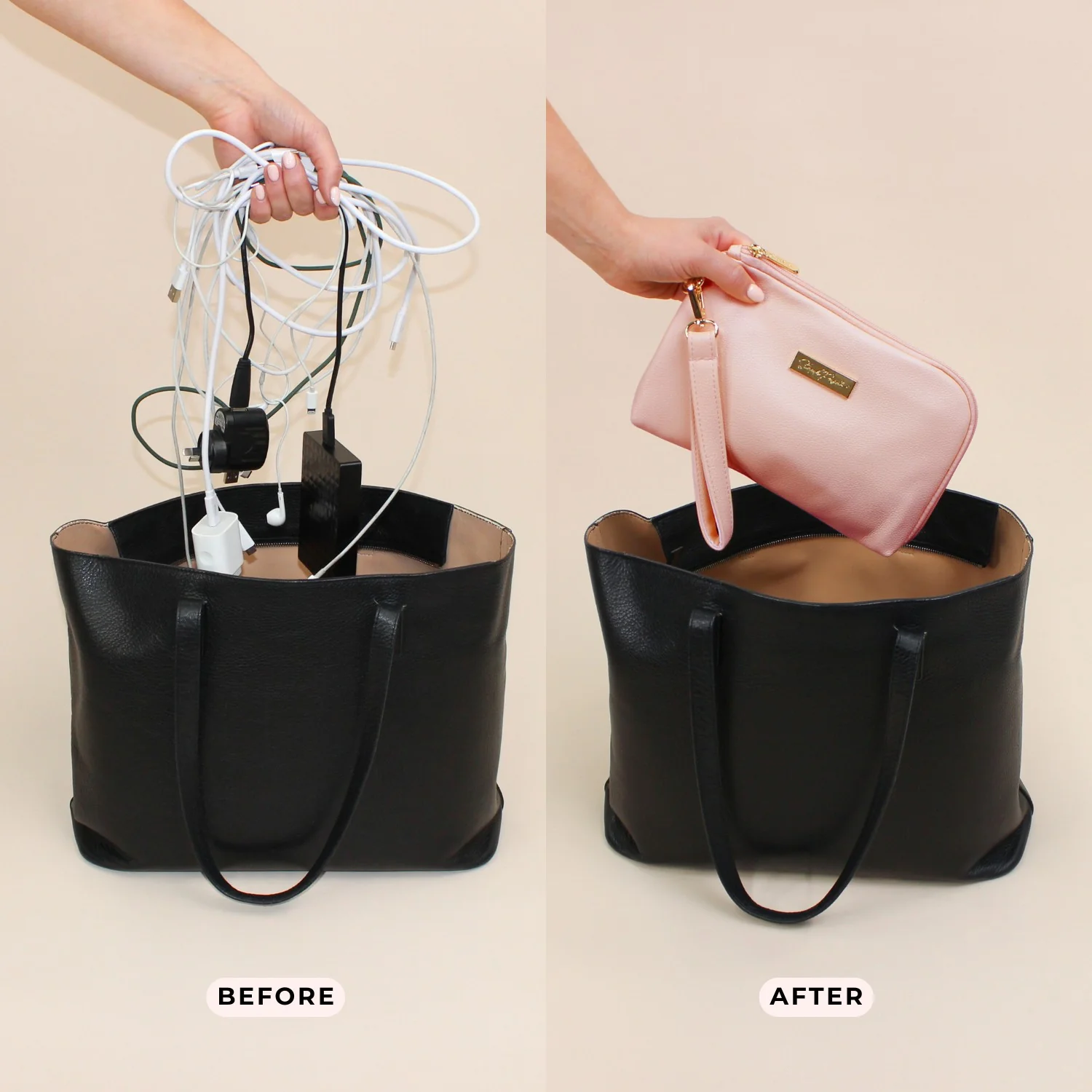 Tech Pouch - Multipurpose Organiser - Blush - Image 6