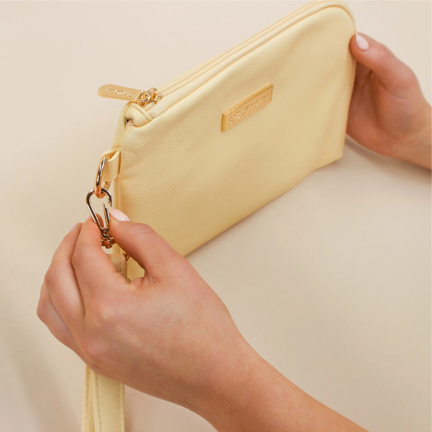 Tech Pouch - Multipurpose Organiser - Butter Yellow - Image 10