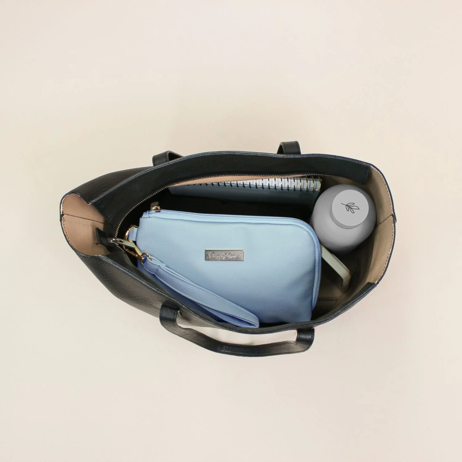 Tech Pouch - Multipurpose Organiser - Periwinkle Blue - Image 4