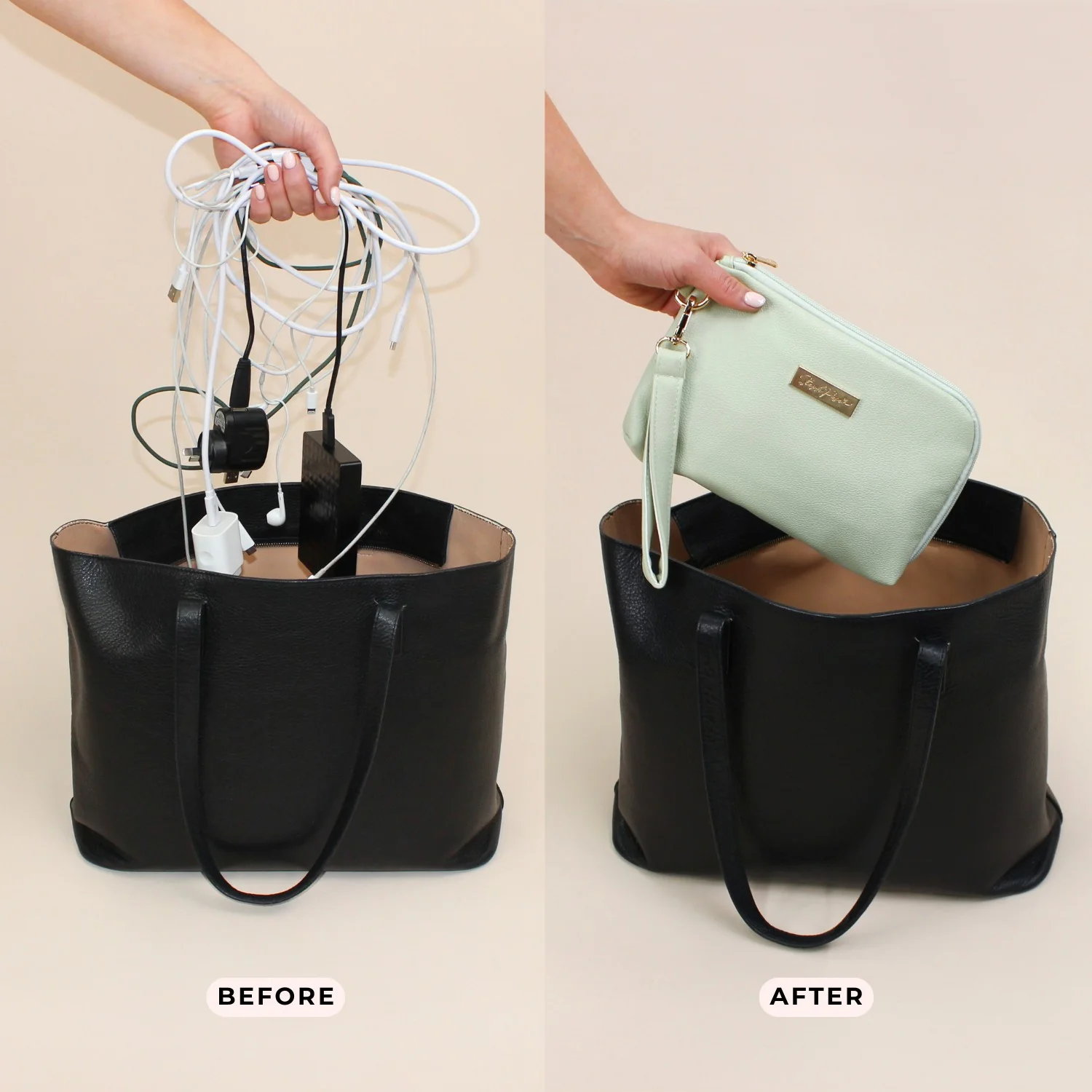 Tech Pouch - Multipurpose Organiser - Sage - Image 4