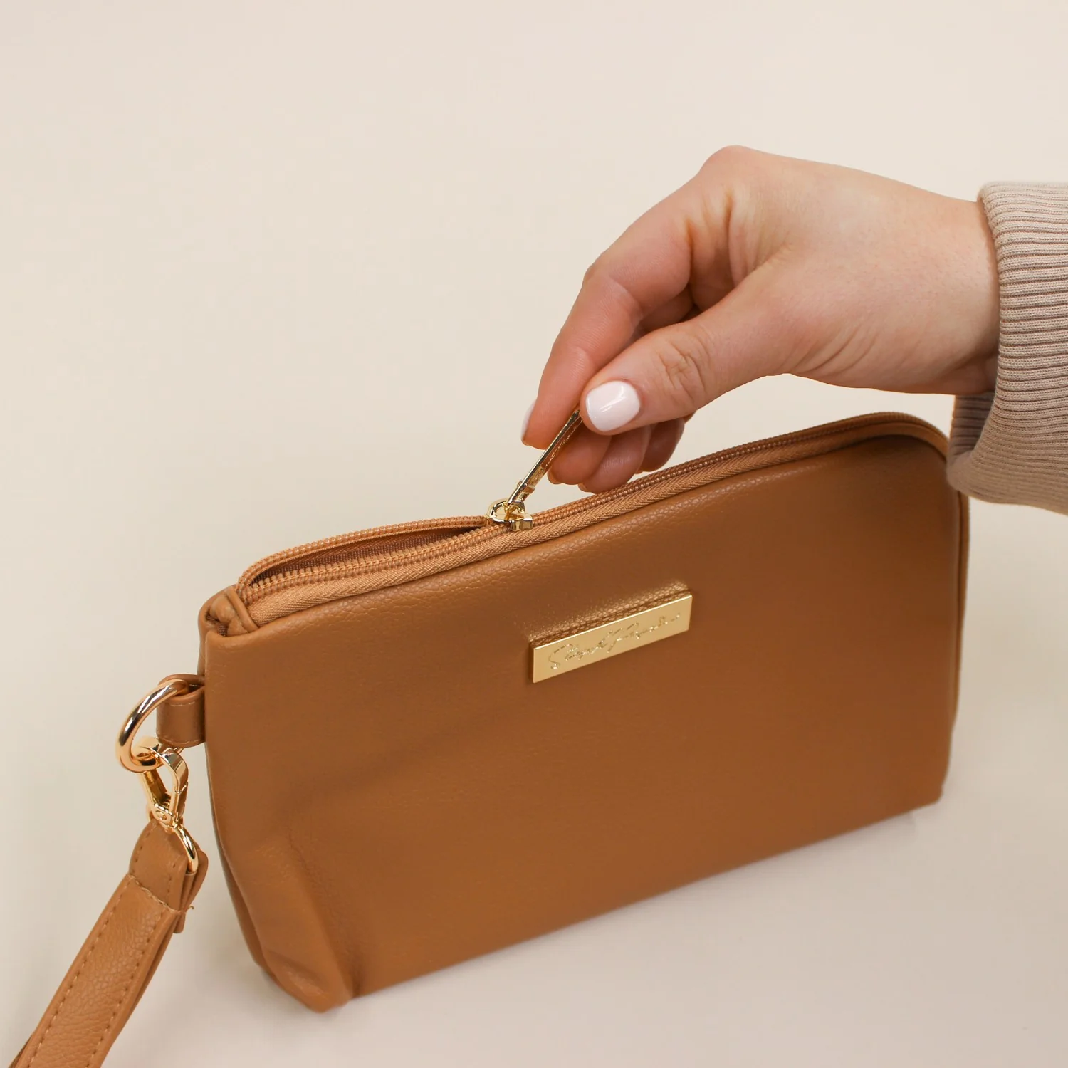 Tech Pouch - Multipurpose Organiser - Tan - Image 10